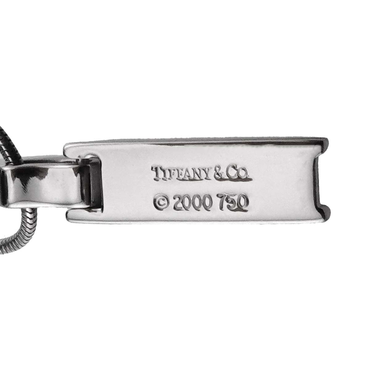 Atlas Diamond Necklace 18K White Gold 750