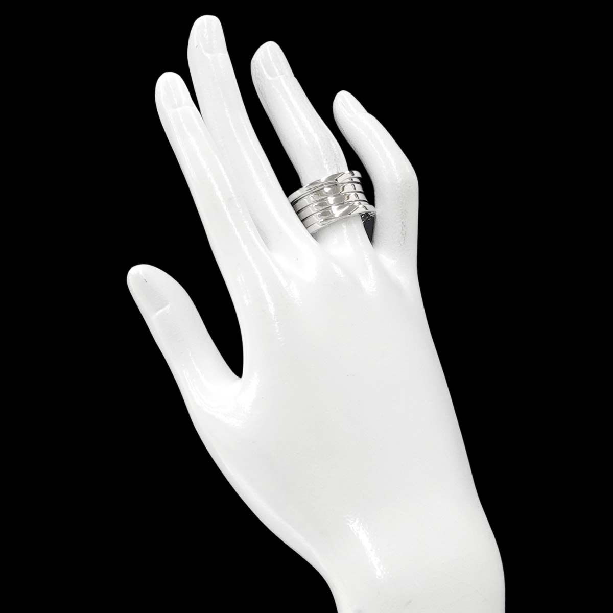 B-ZERO1 5 BAND Ring 18K White Gold 750 Size56 7.25(US)