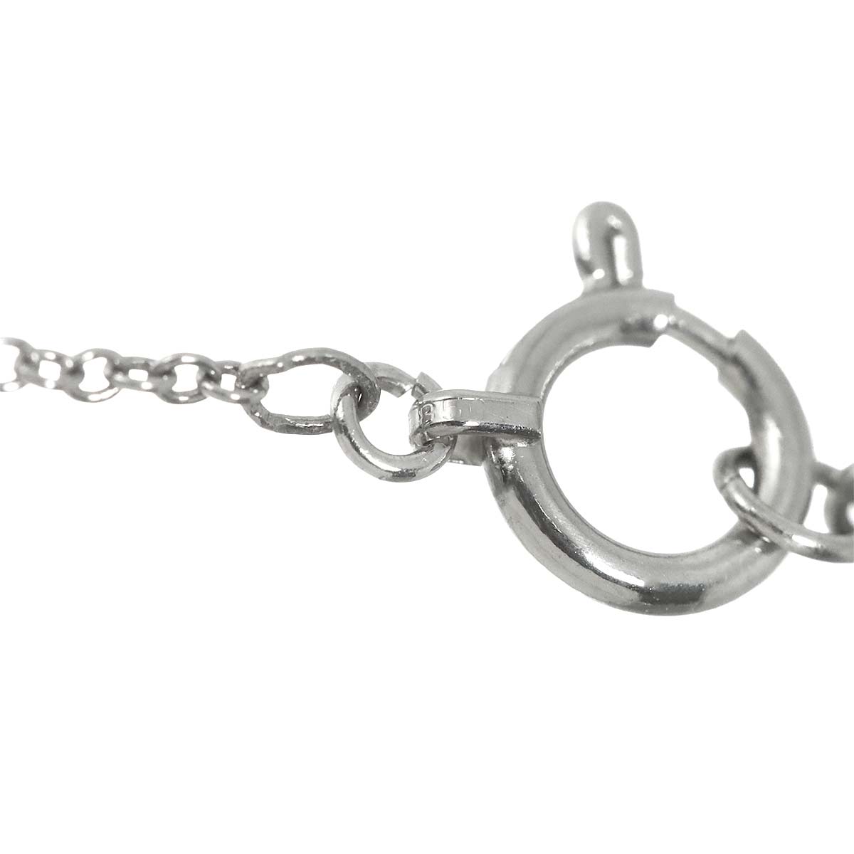 Full Heart Necklace Platinum