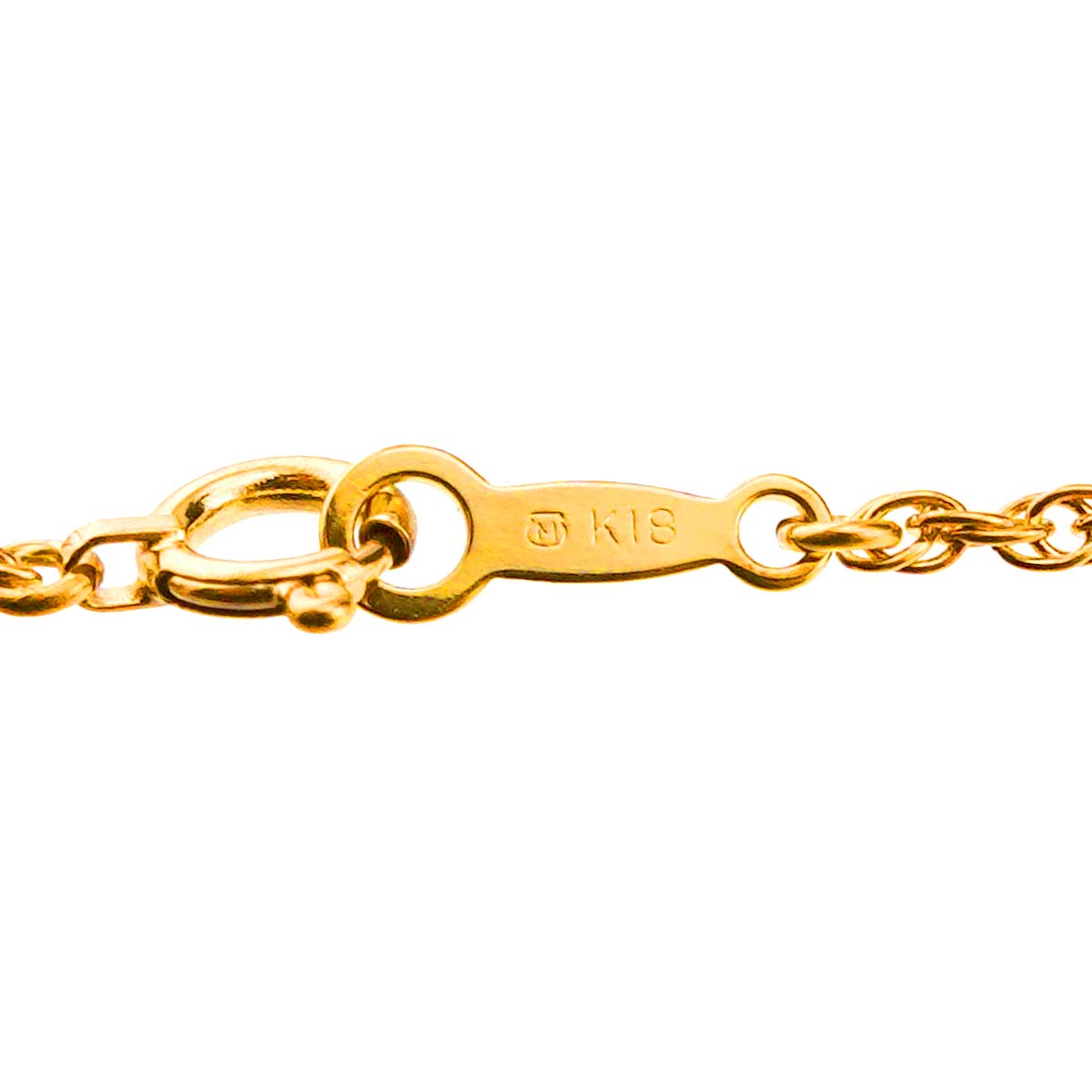Akoya Pearl 7.2mm Necklace 18K Yellow Gold 750