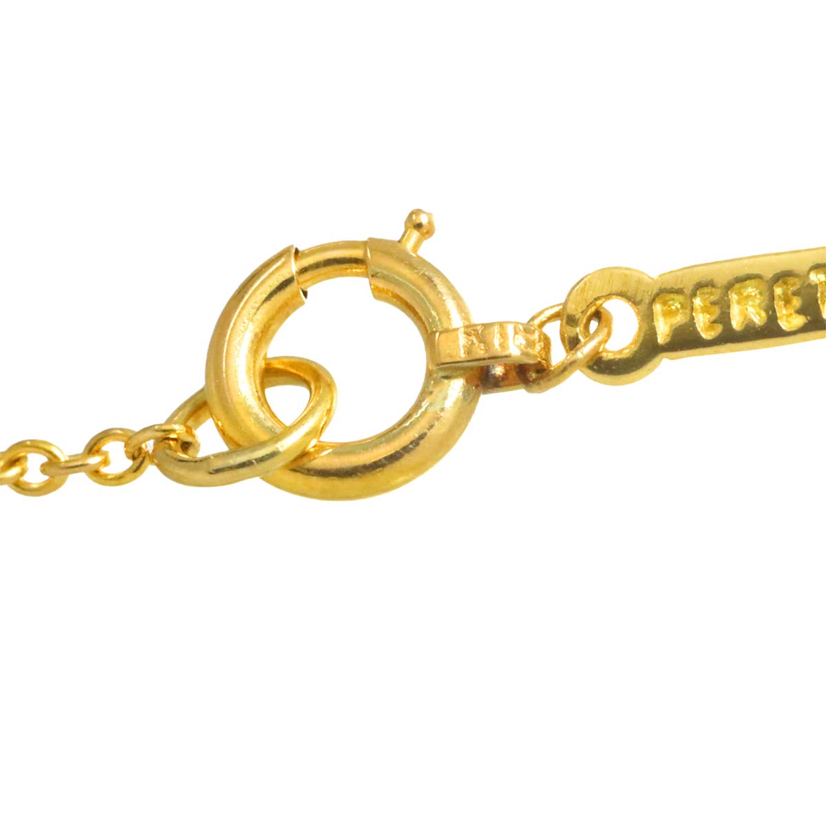 Apple motif Necklace 18K Yellow Gold 750