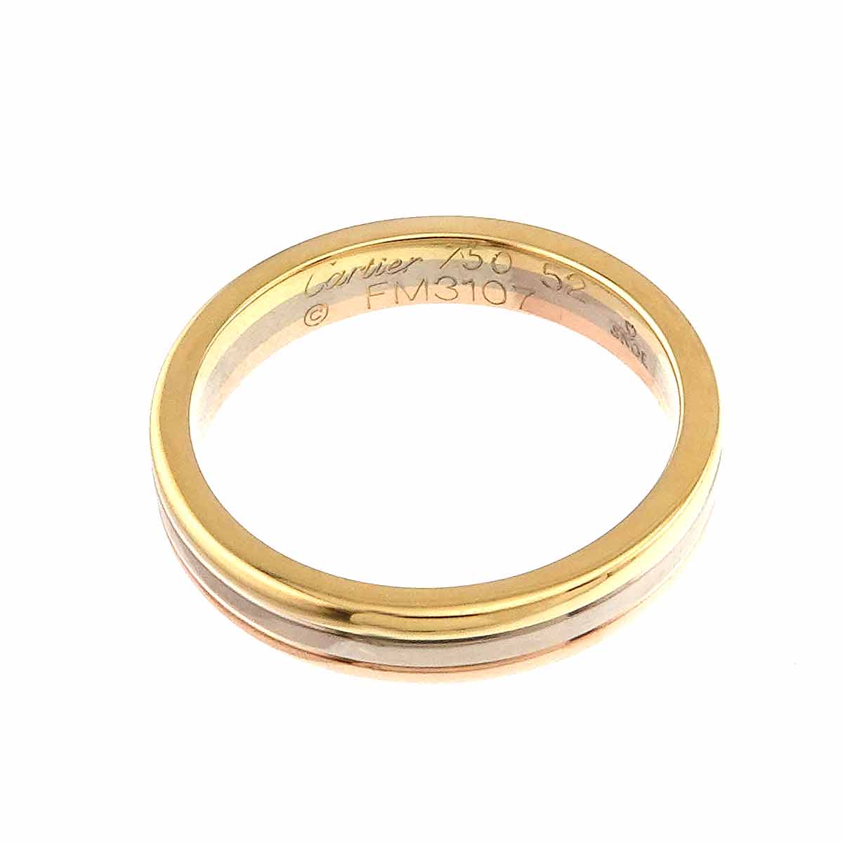 Vendome Ring 18K YG WG PG 750 size52 6(US)