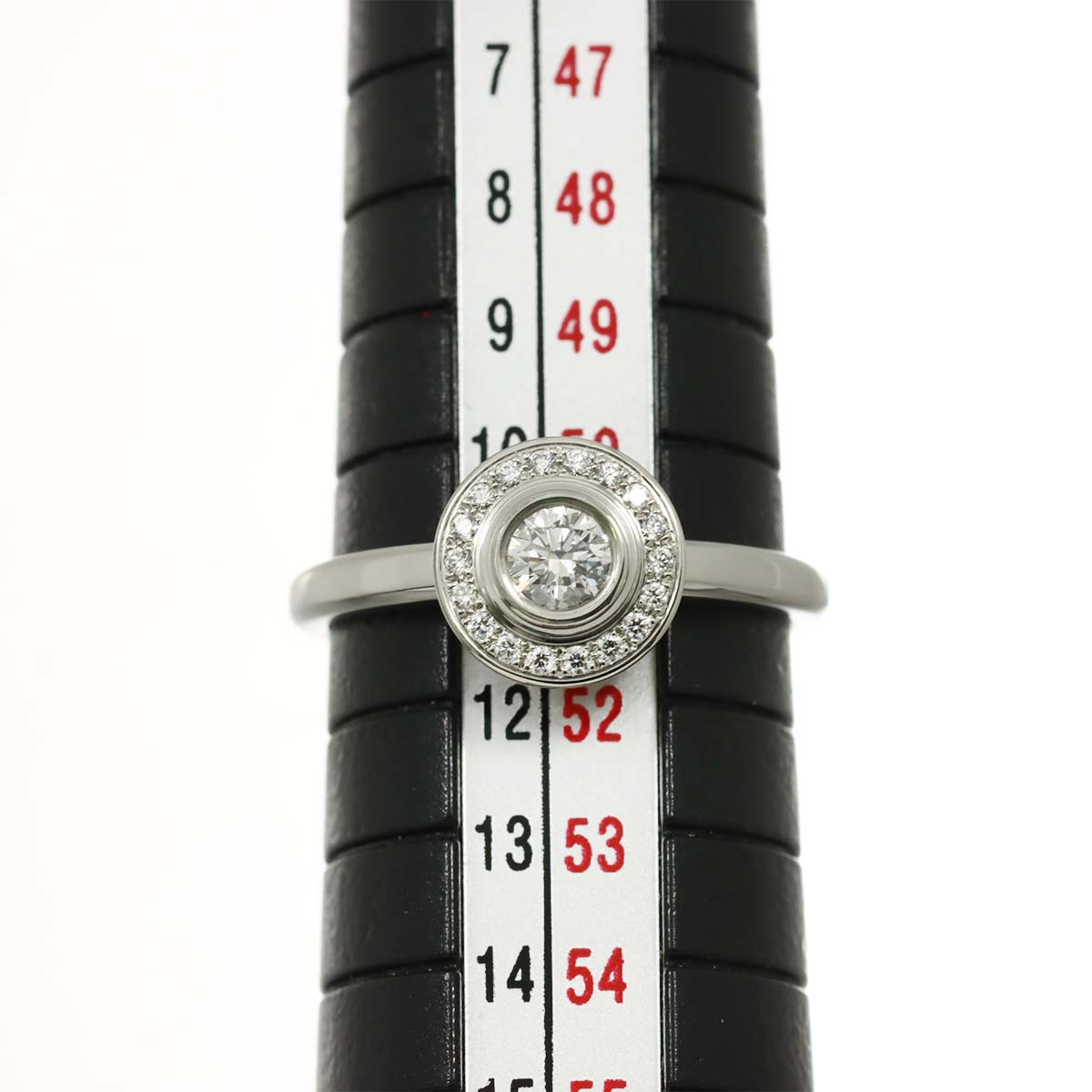 d Amour Diamond 0.18ct E/VS1/3EX Ring Pt Size51 5.5-5.75(US)