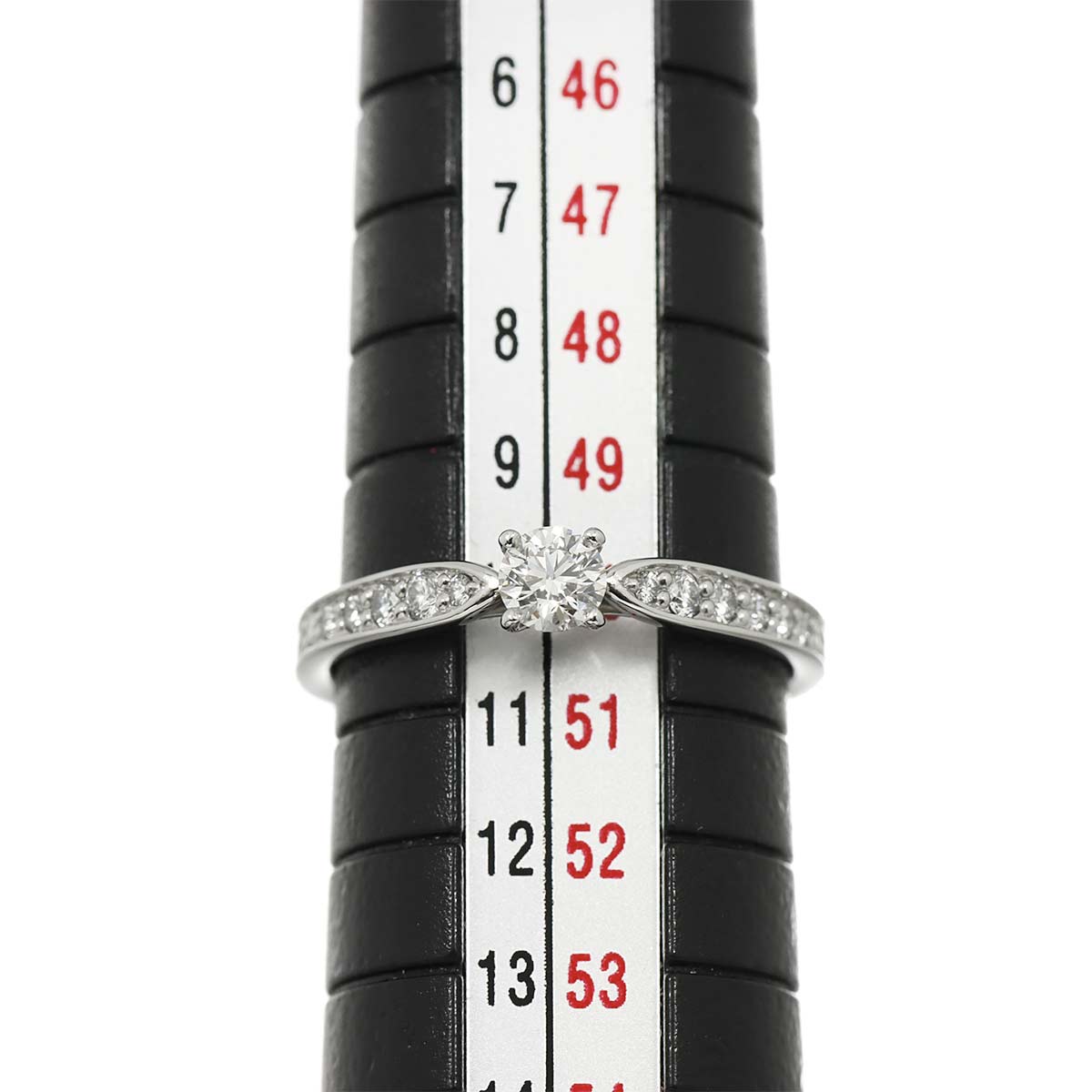 Harmony Diamond 0.19ct I/VS1/3EX Ring Pt Size5.25-5.5(US)