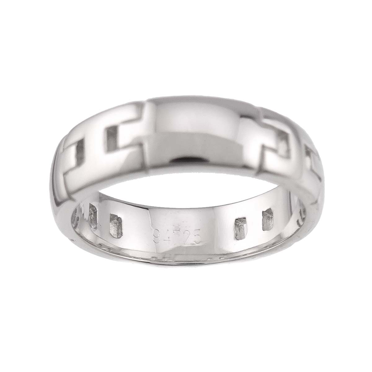 Hercules Ring 18K White Gold 750 Size51 5.5-5.75(US)