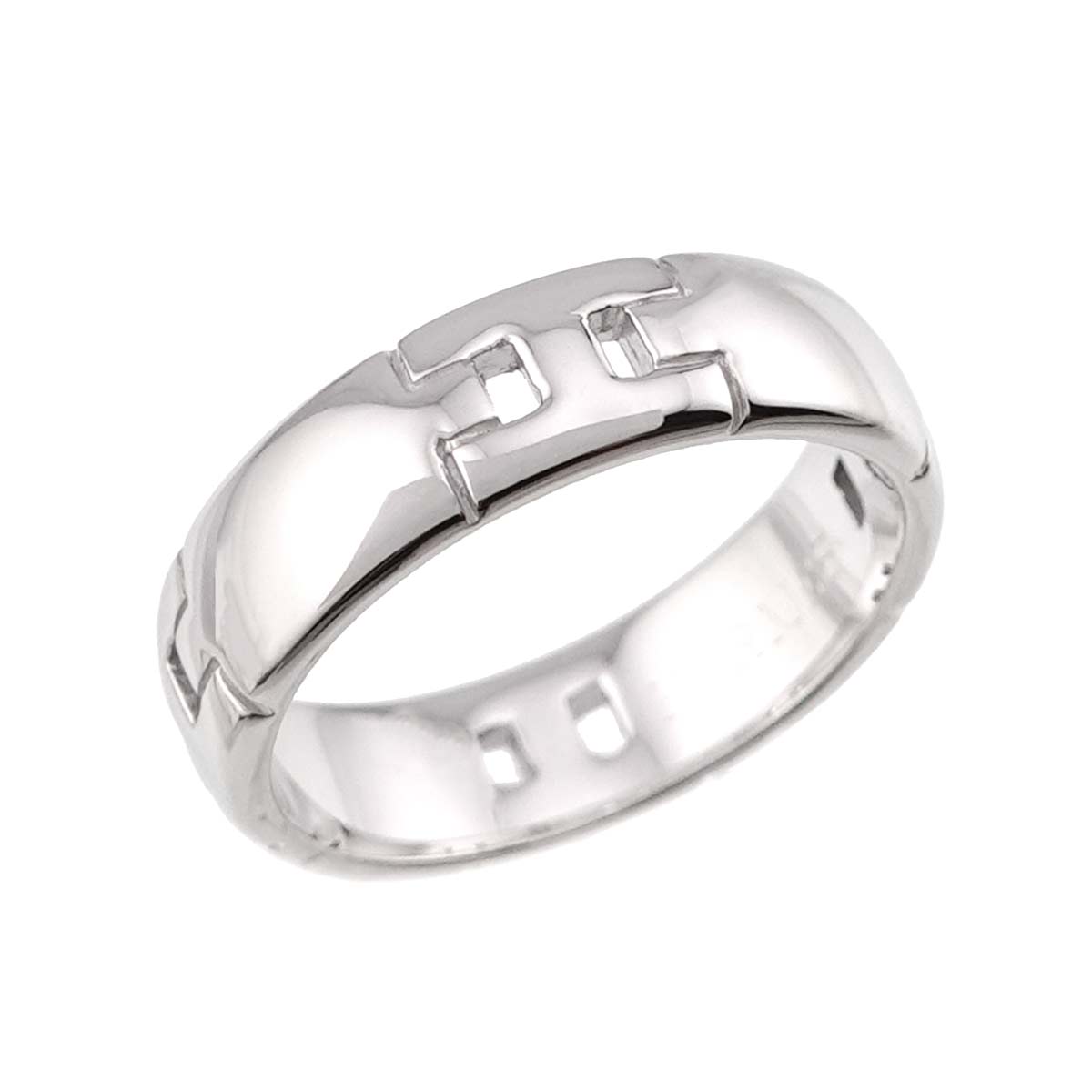 Hercules Ring 18K White Gold 750 Size51 5.5-5.75(US)