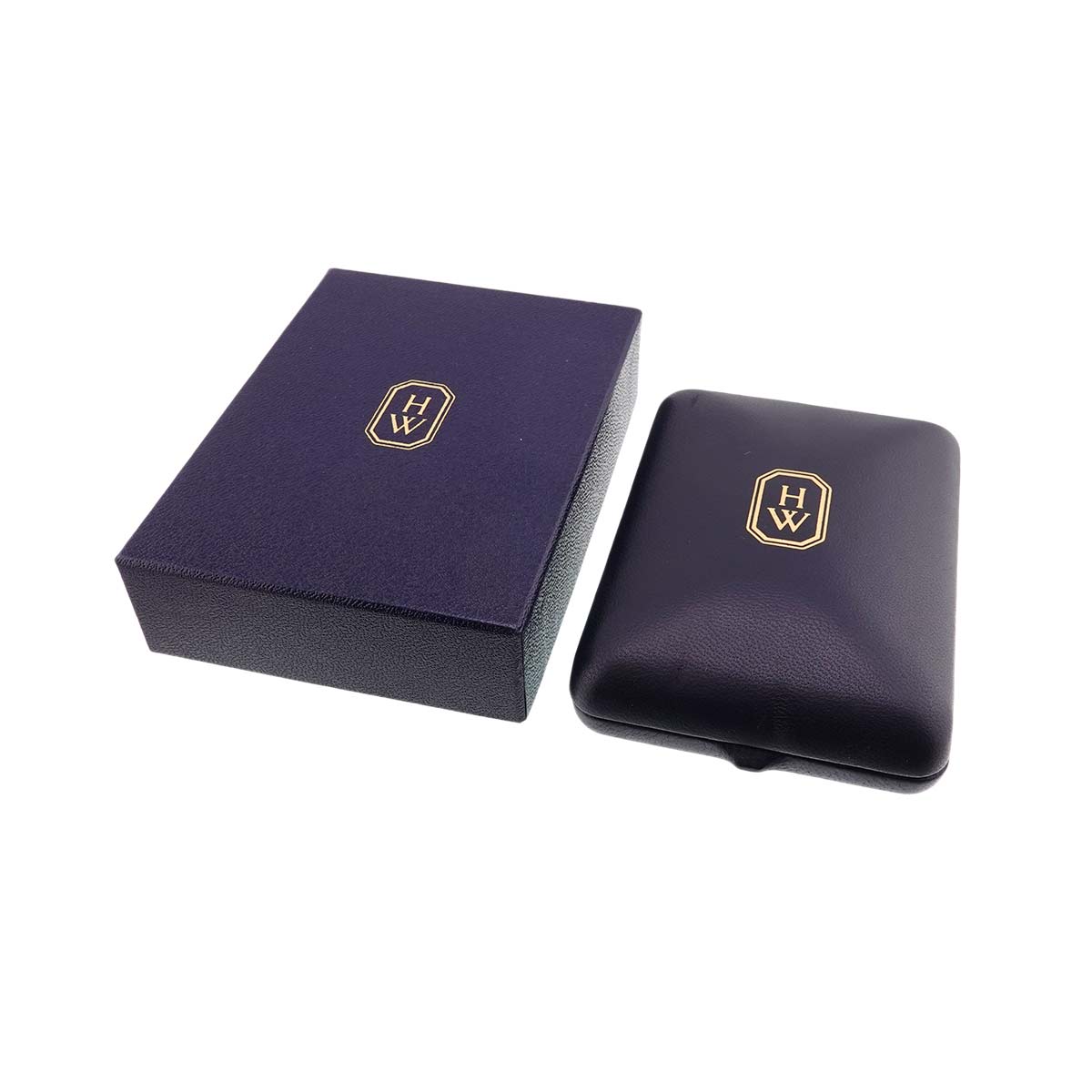 HW Logo Diamond Necklace Pt