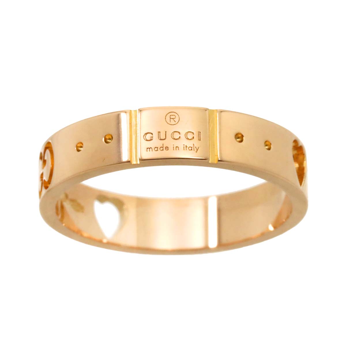 Icon Heart Ring 18K PG 750 Size10 5-5.25(US)