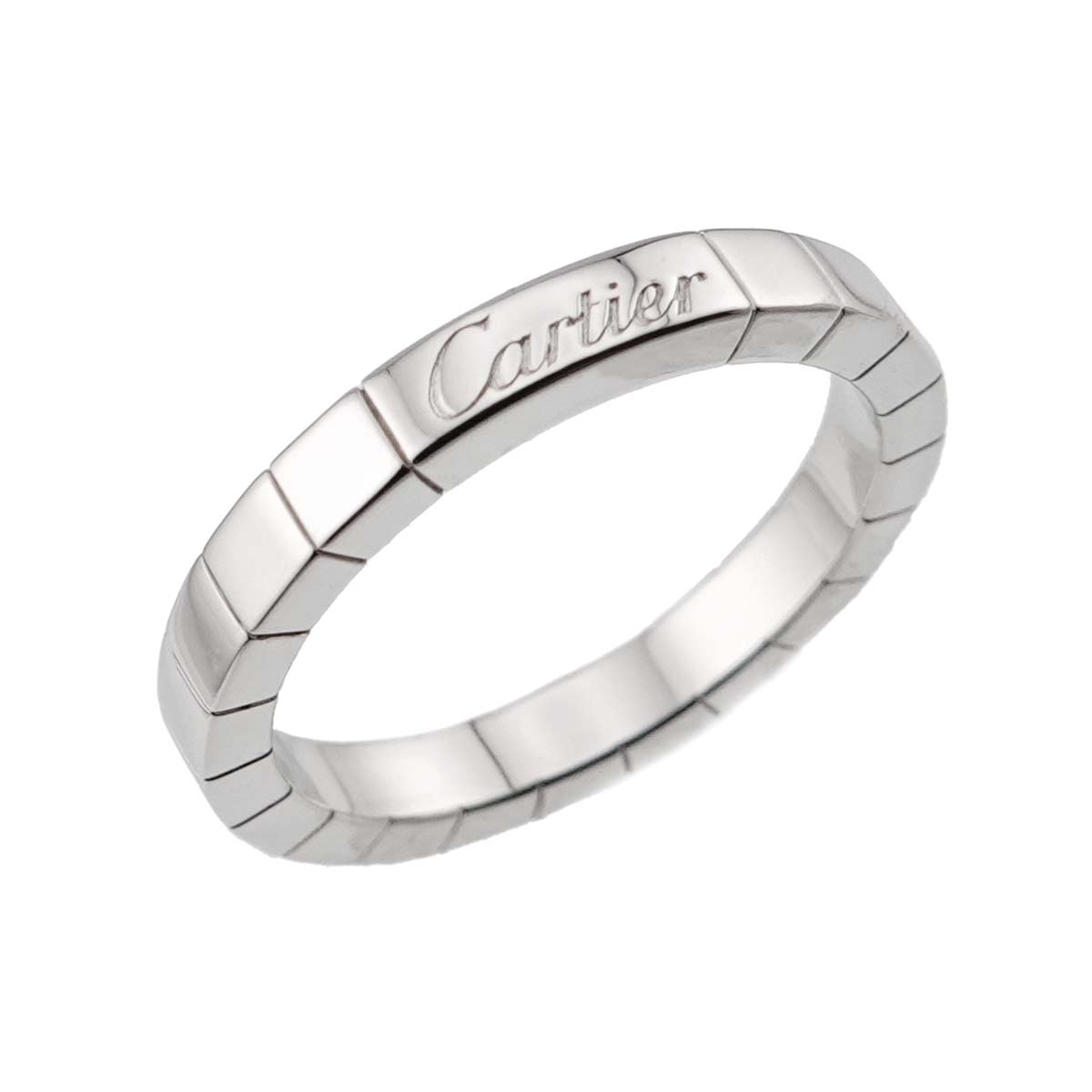 Laniere Ring 18K White Gold 750 Size57 7.5-7.75(US)