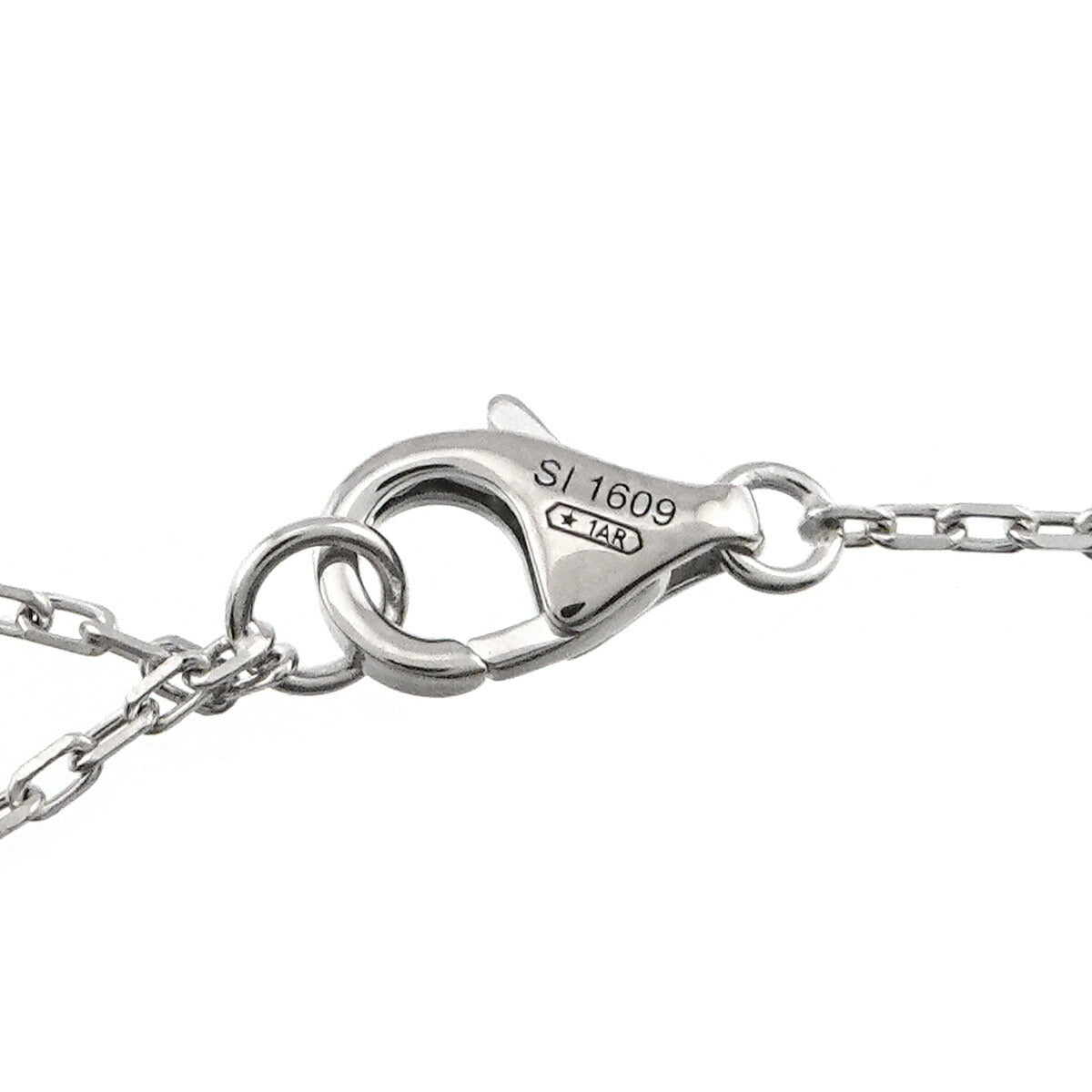 d Amour Heart Diamond Necklace 18K WG 750