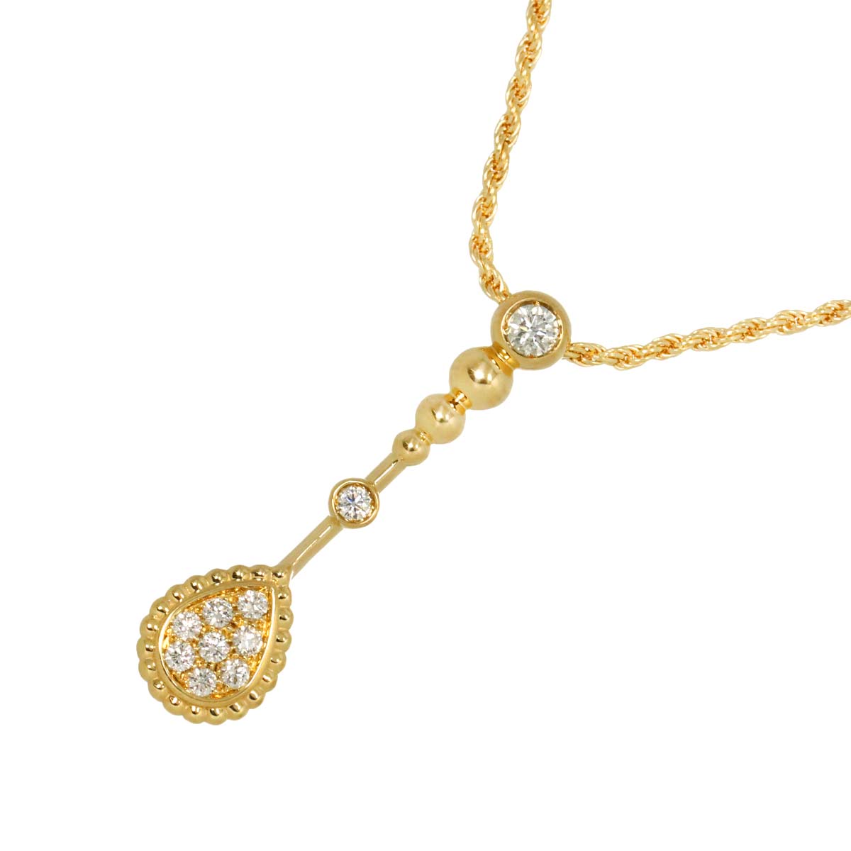 SERPENT BOHEME Diamond Necklace 18K YG 750
