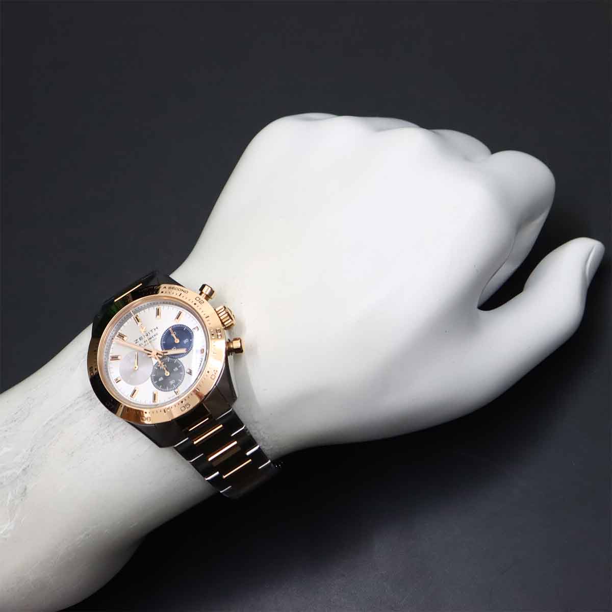 El Primero Chronomaster Sports 51 3100 3600 750 Pink Gold