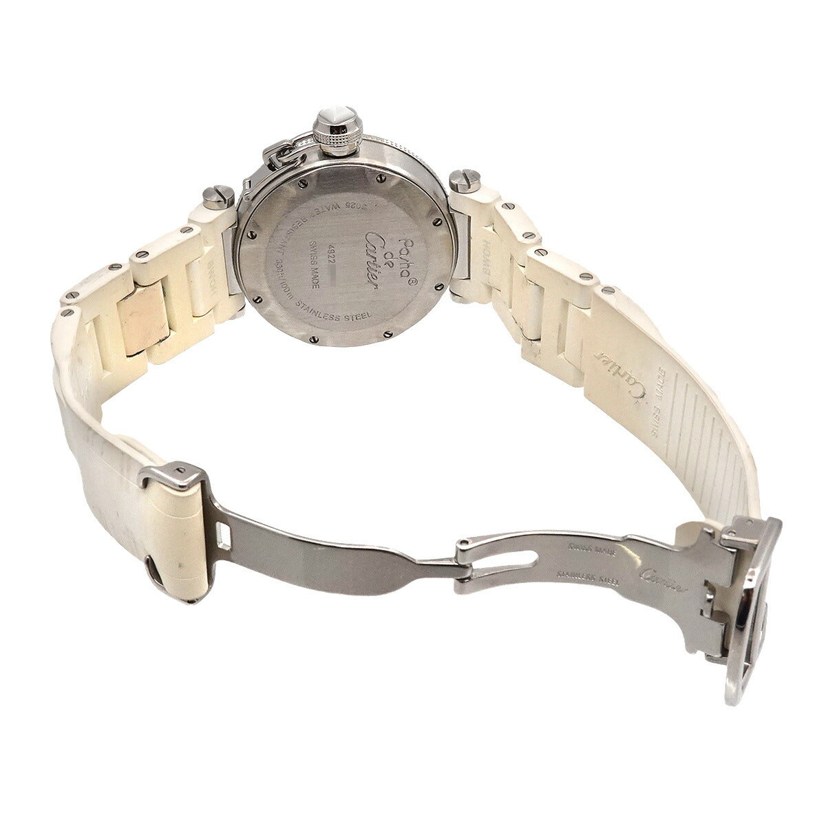 Pasha Seatimer W3140001 750 PG Date Black Dial Ladies Watch