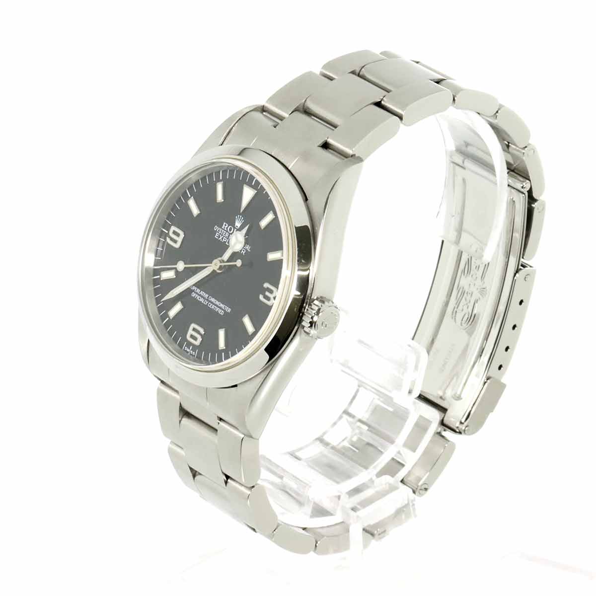 Explorer 1 14270 Serial U Automatic Black Dial Mens Watch