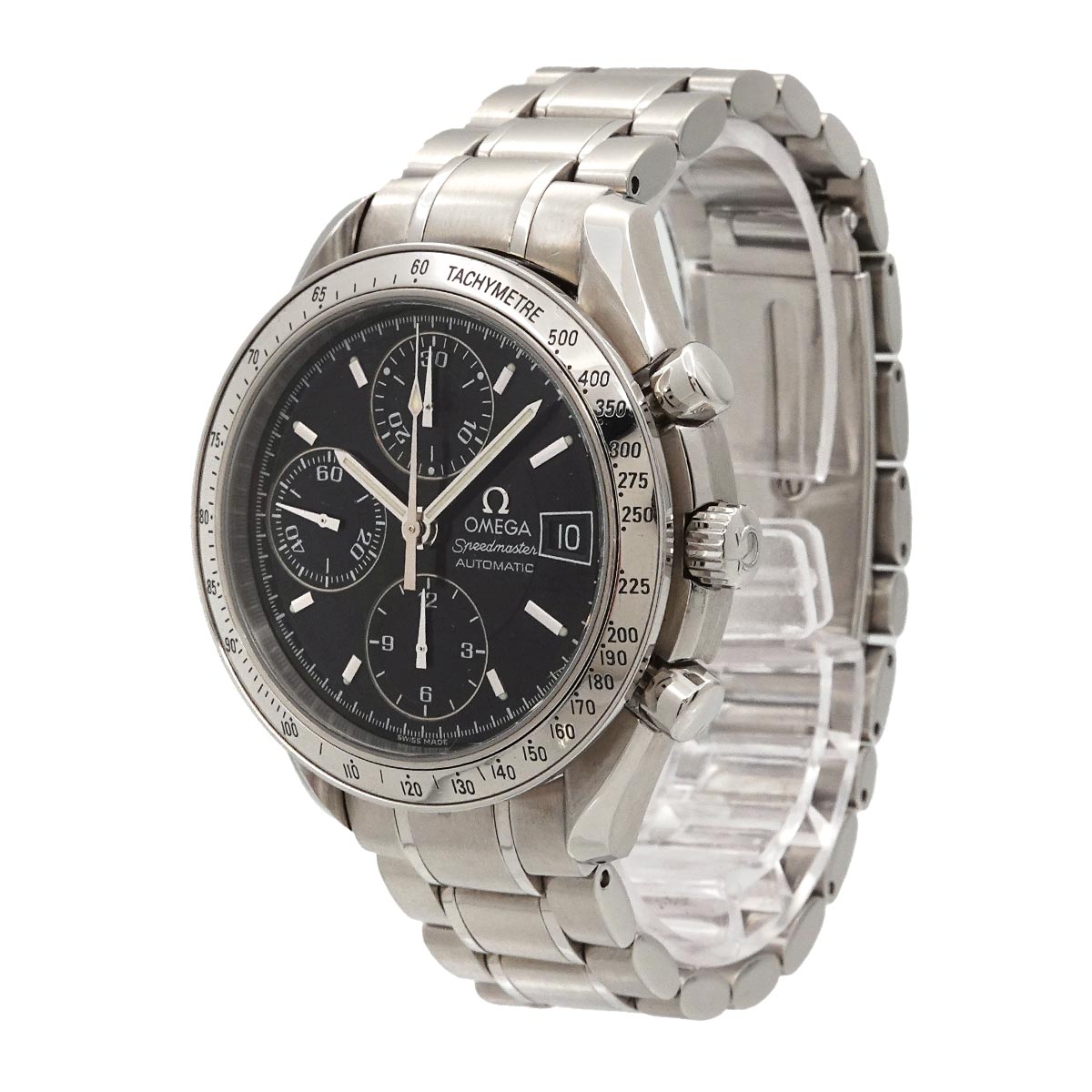 Speedmaster Date 3513.50 Chronograph Automatic Black Dial Mens