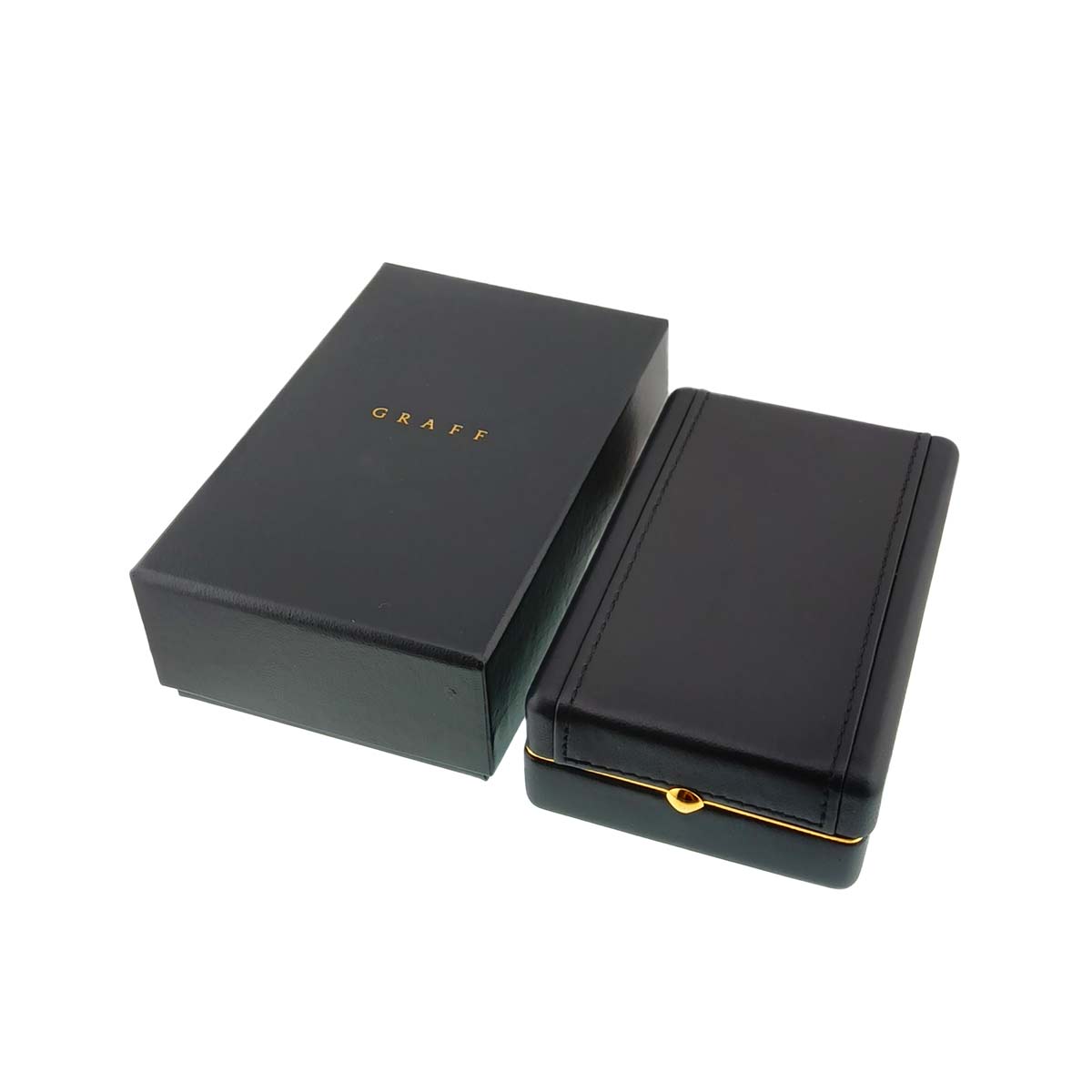 Double Butterfly Silhouette Diamond Necklace 18K WG 750