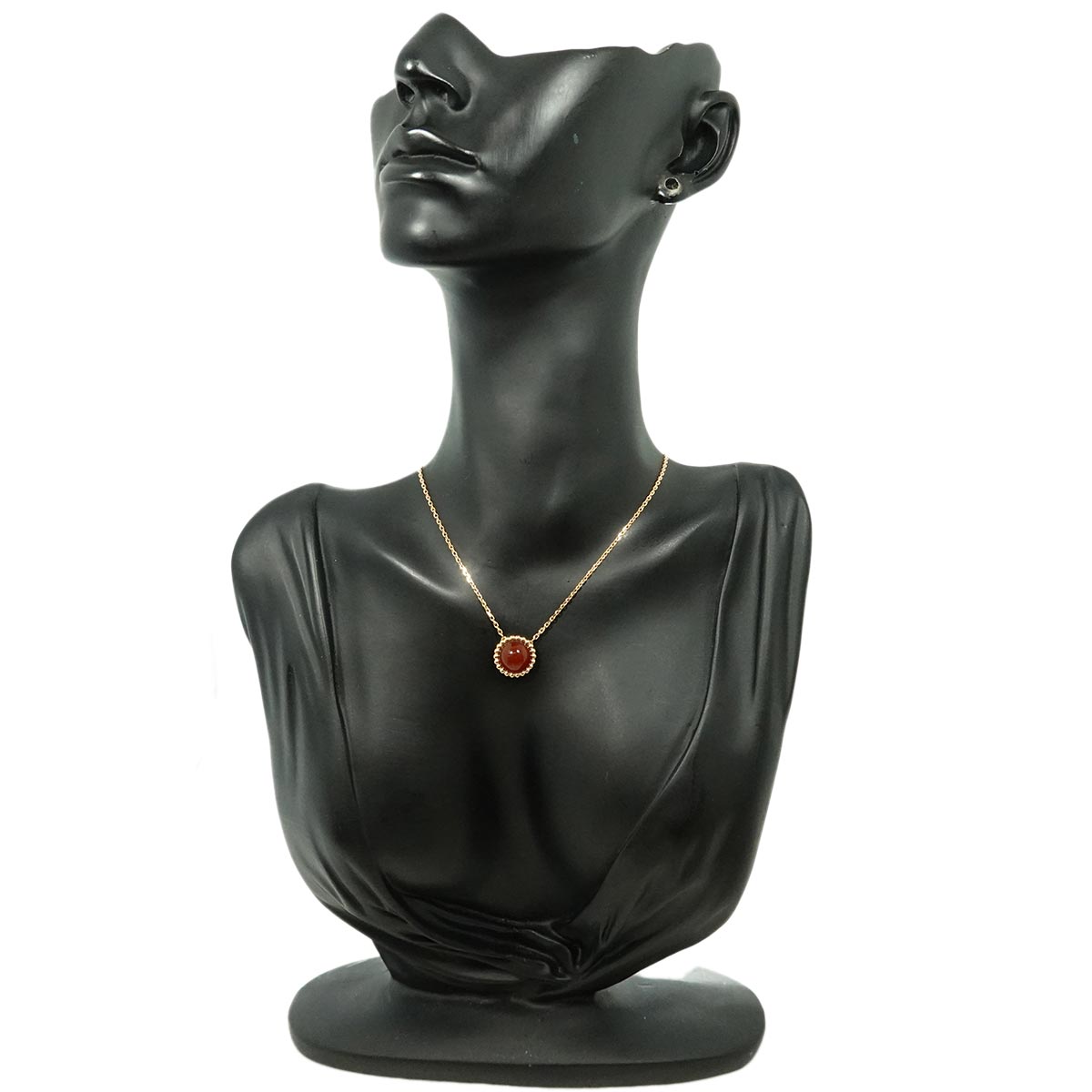 Perlee Carnelian Necklace 18K PG 750
