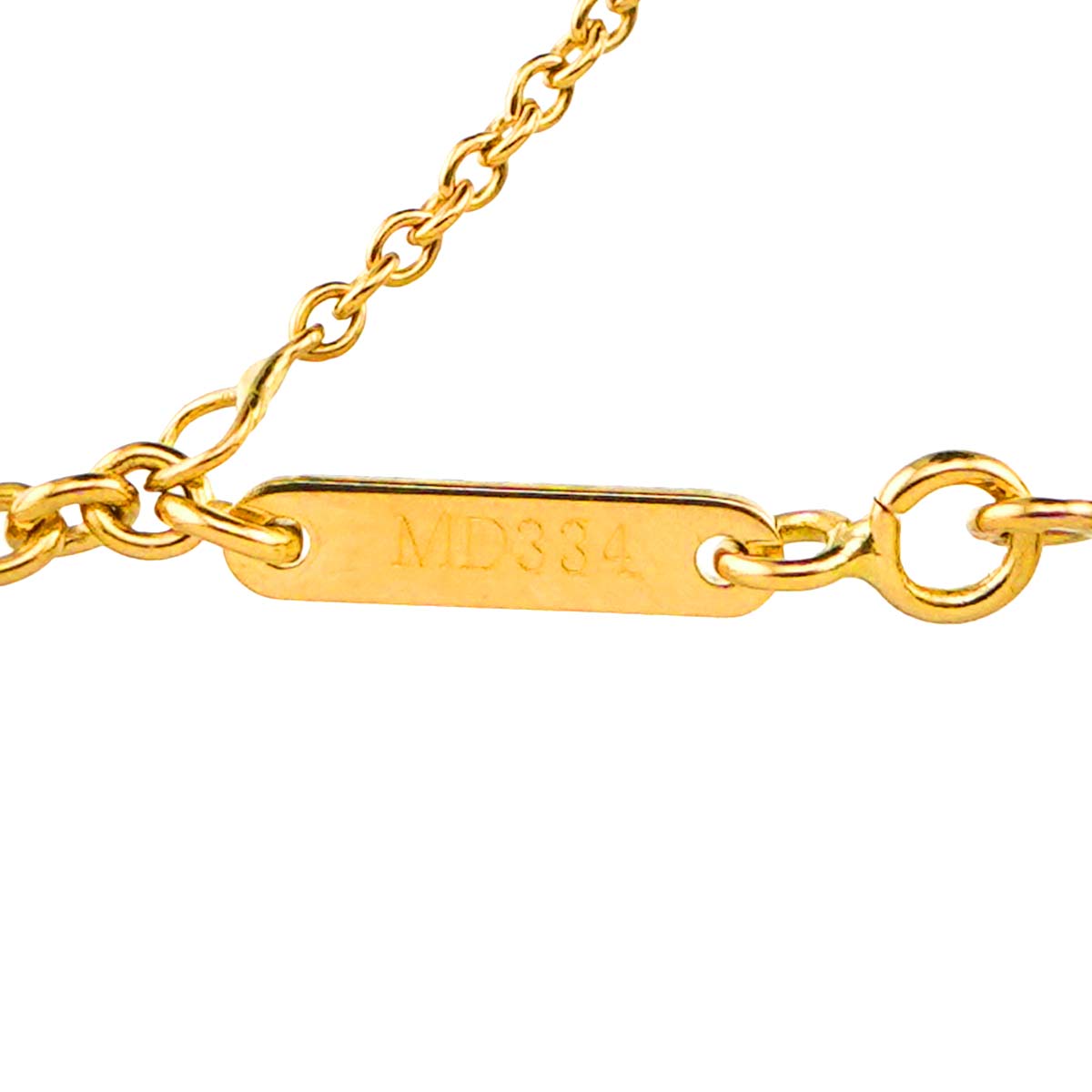 Chain Necklace 18K YG Yellow Gold 750