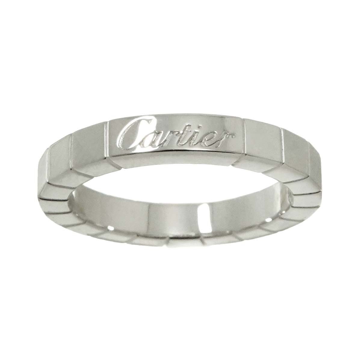 Laniere Ring 18K White Gold 750 Size49 4.75-5(US)