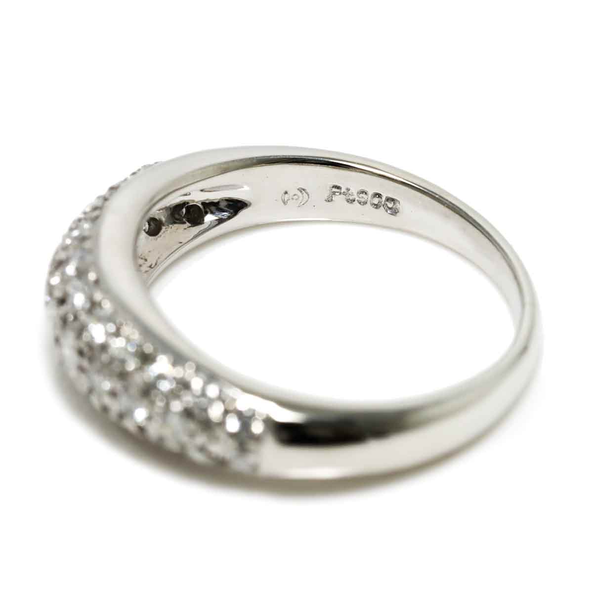 Diamond 0.46ct Ring Platinum size4.75-5(US)