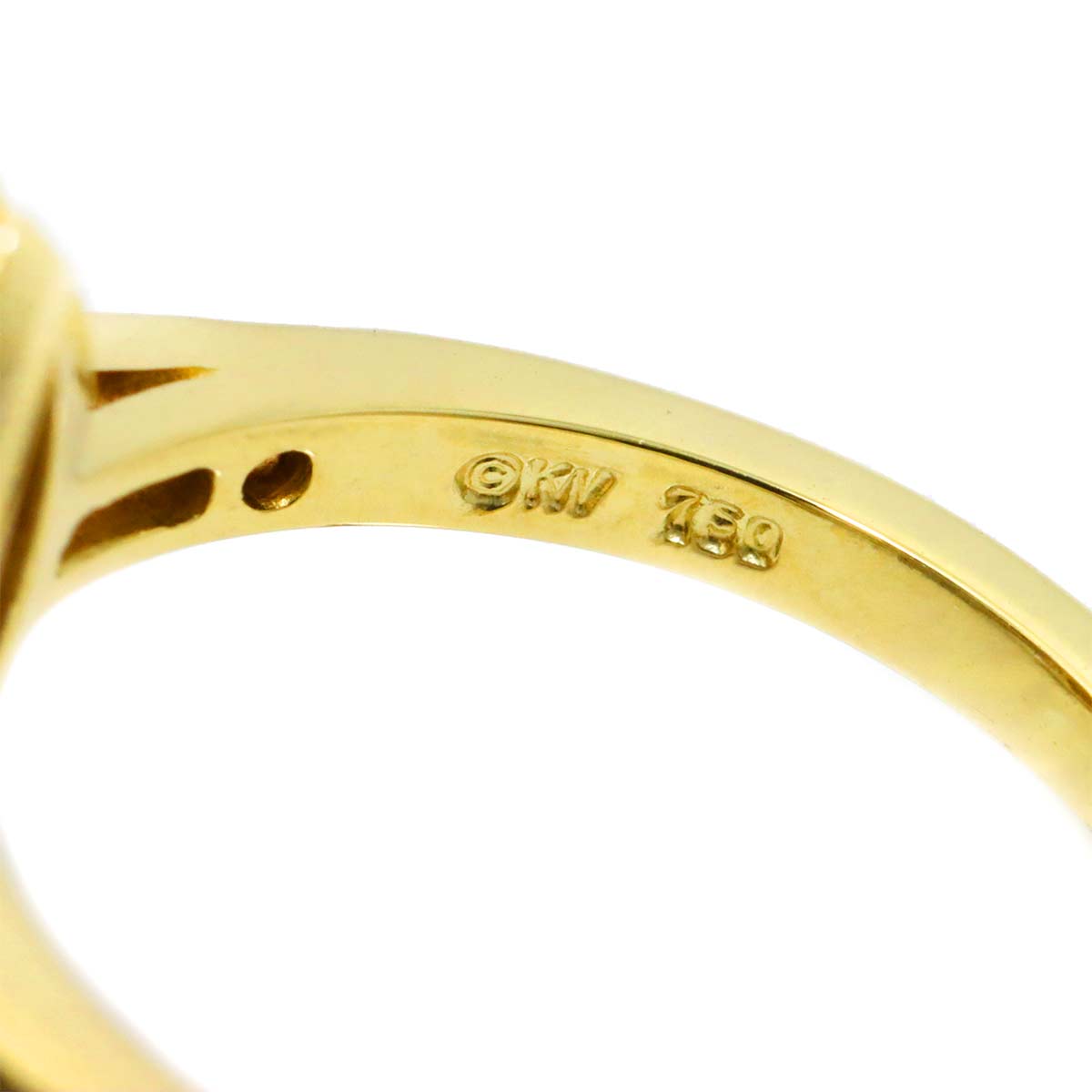 Ruby 1.45ct Diamond 1.04ct Ring 18K Yellow Gold 750 6.25-6.5(US)