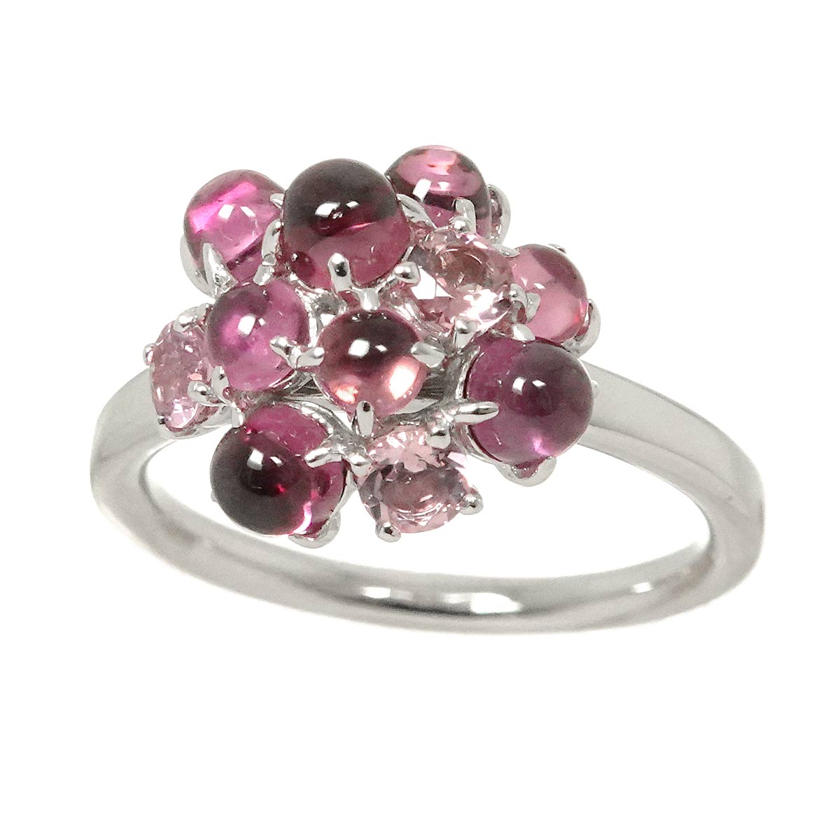 Tourmaline Ring 18K WG 750 6(US)