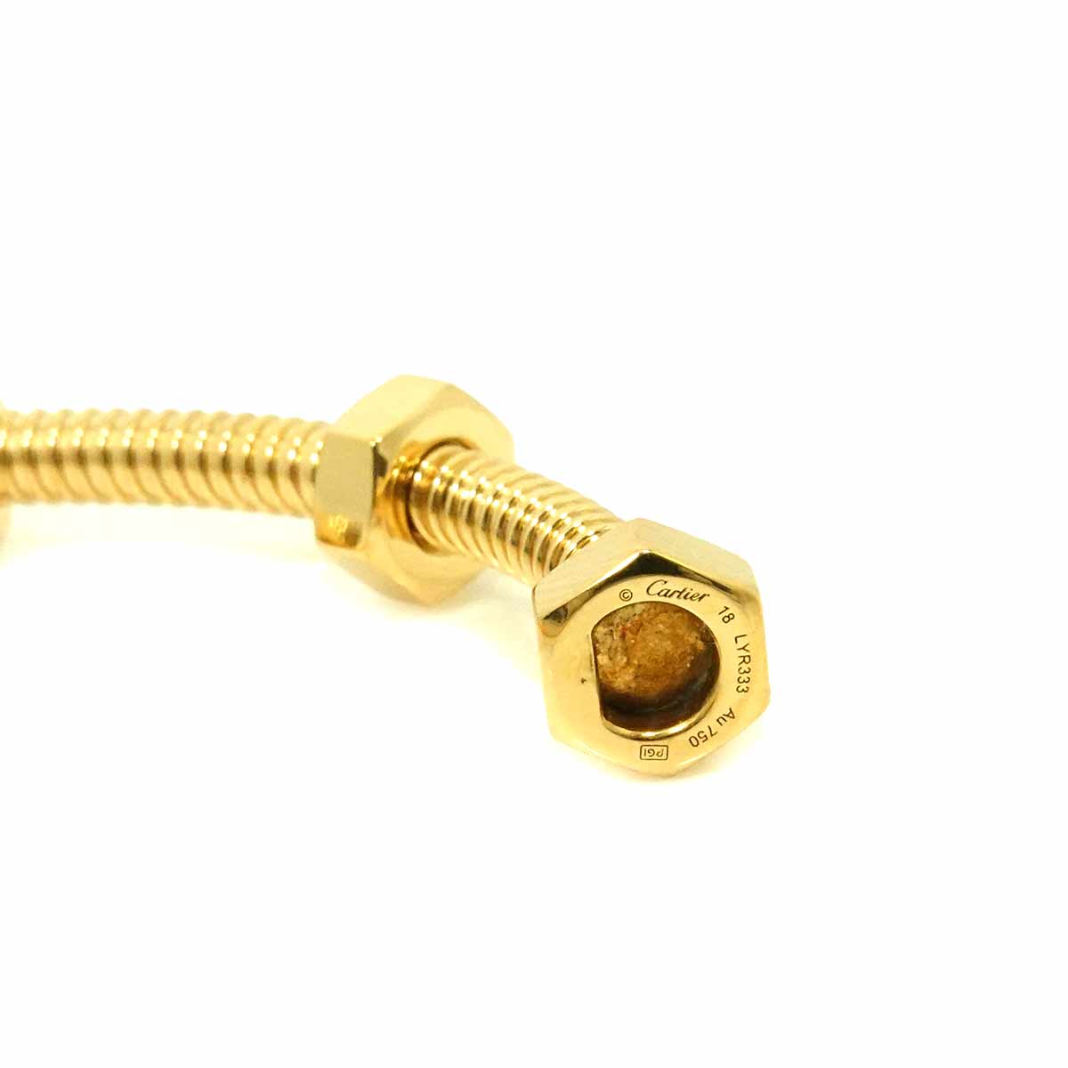 ECROU DE Bracelet 18K Yellow Gold 750 size18