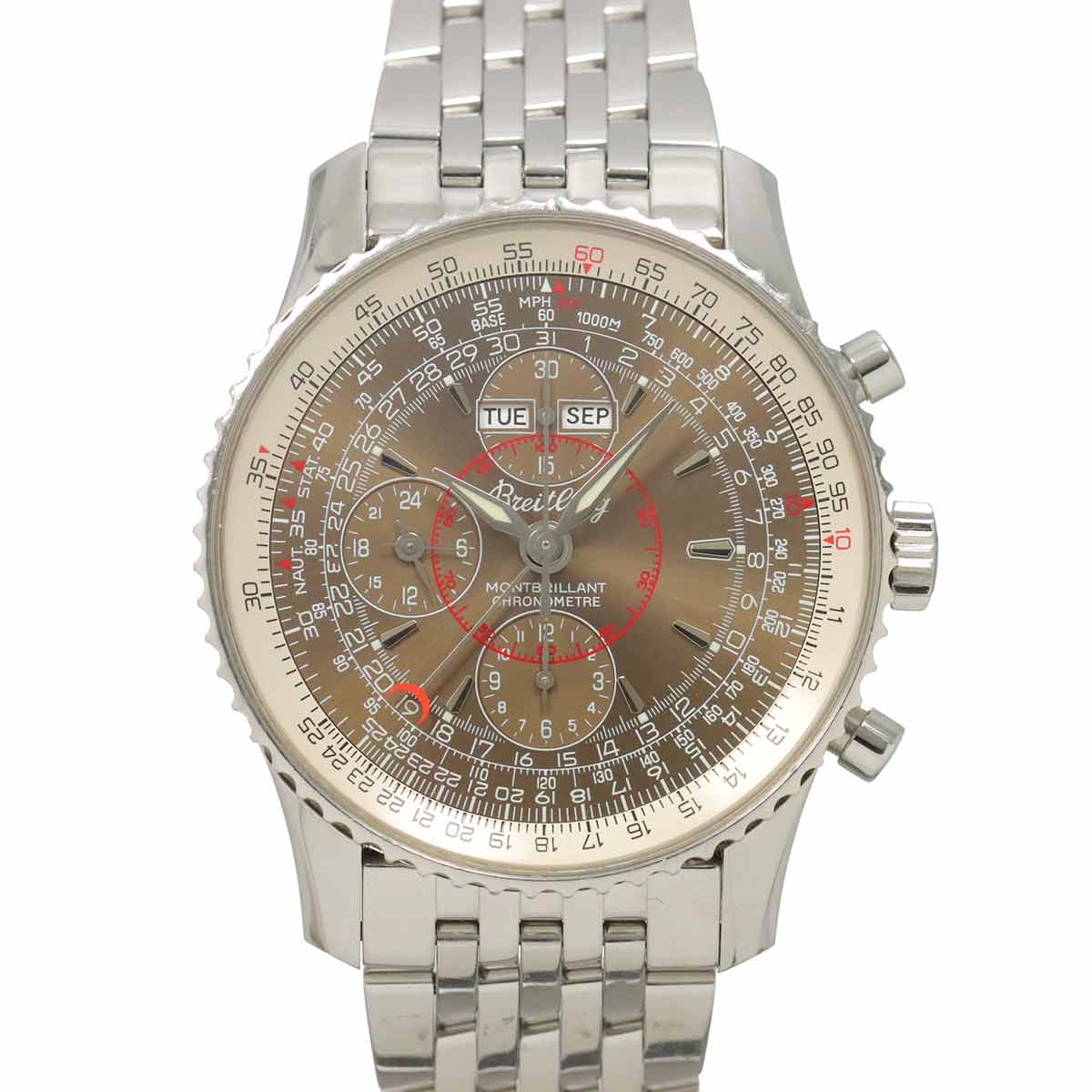 Navitimer Montbrillant A21330 Automatic Brown Dial Mens