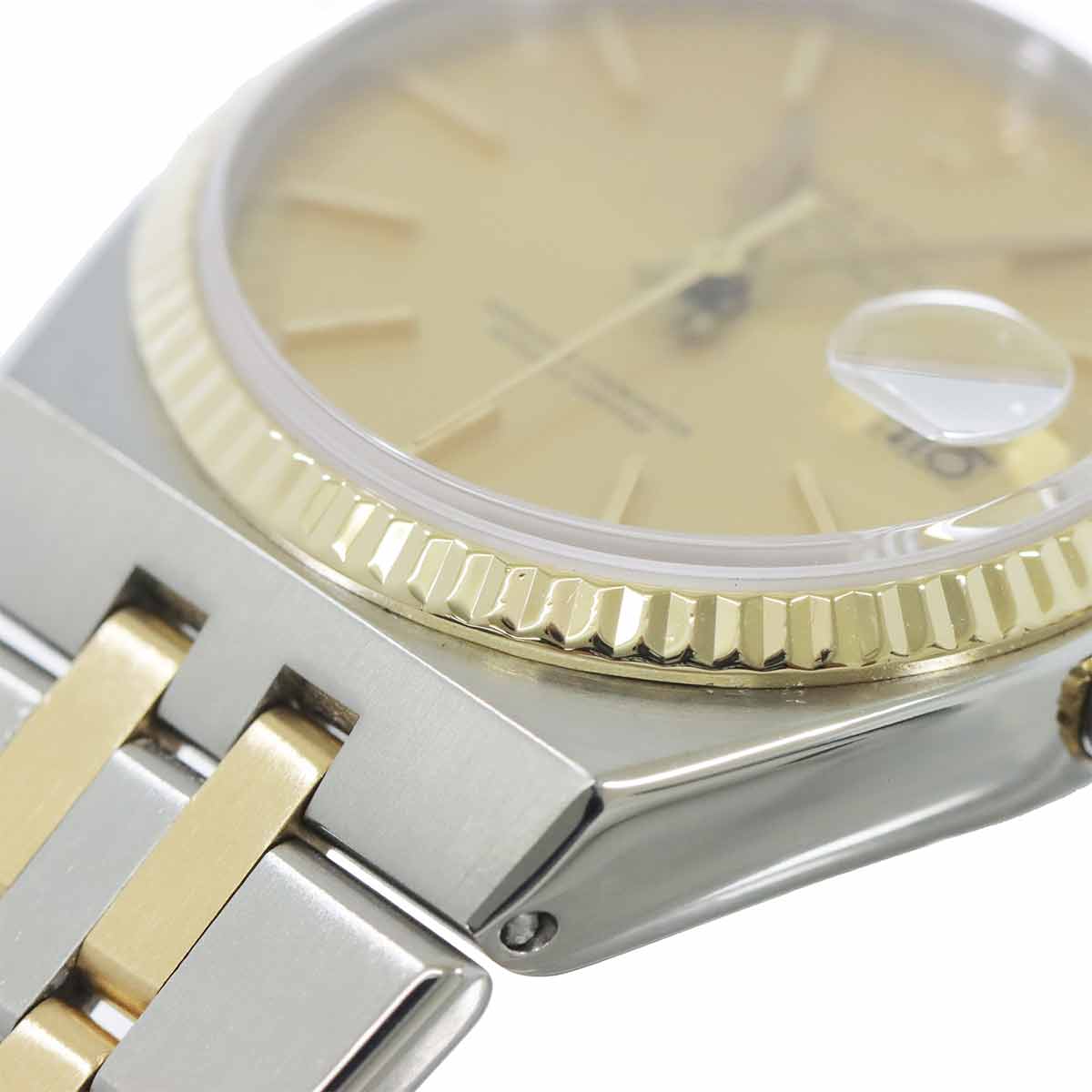 Oyster Quartz Datejust 17013 Serial 6 750 Yellow Gold Watch