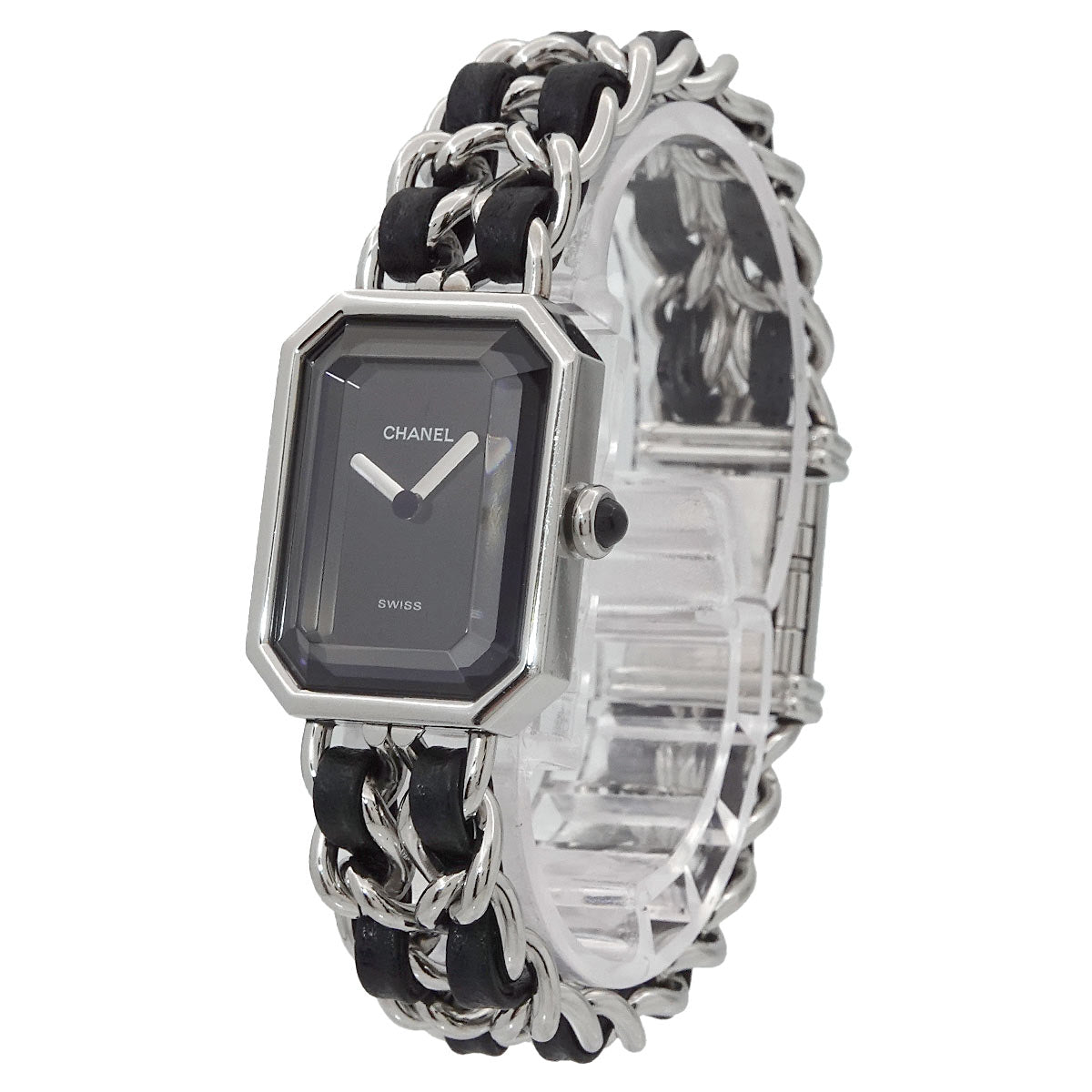 Premiere Size M H0451 Quartz Black Dial Ladies Watch