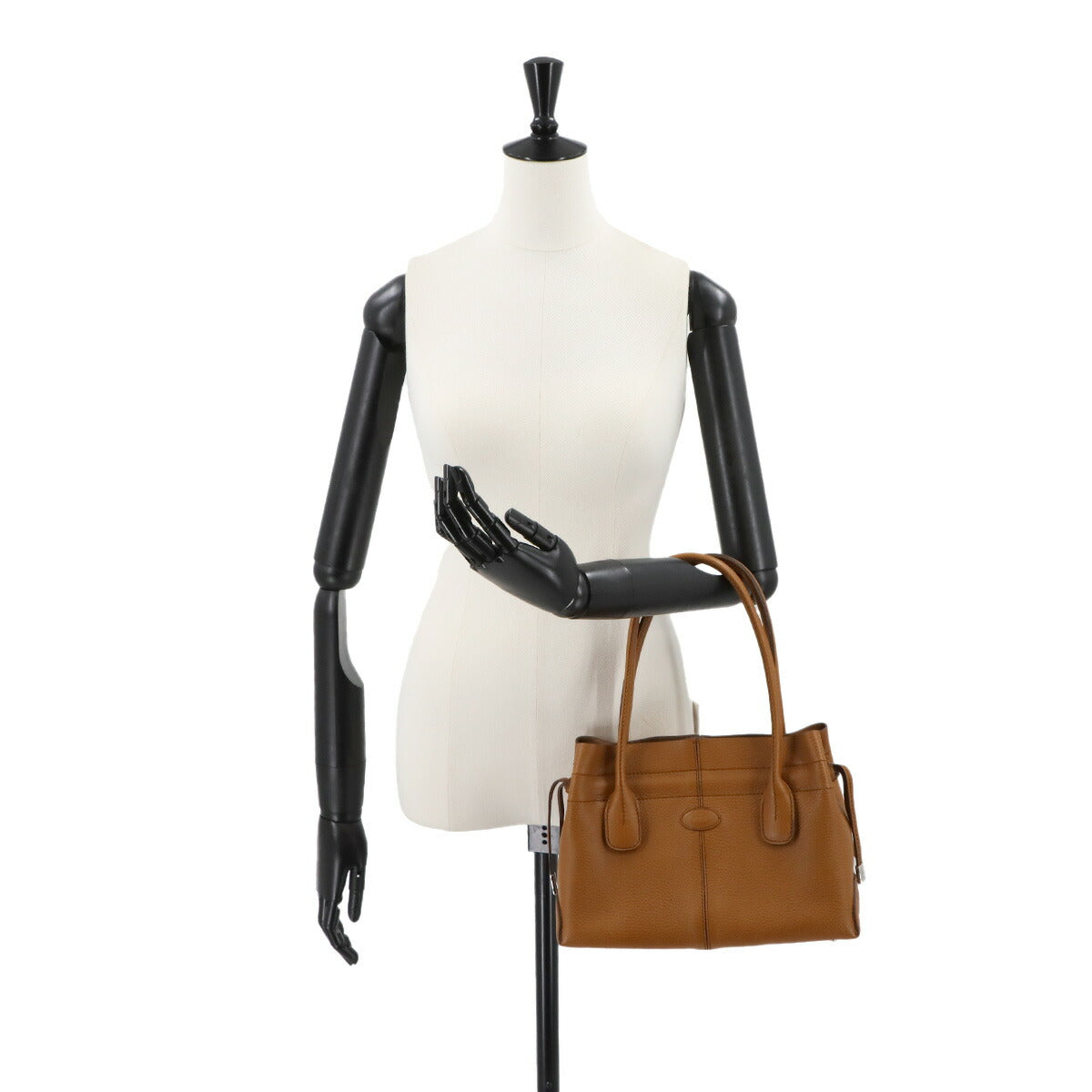 Joy Restyled D Bag Tote Bag Leather Brown Purse