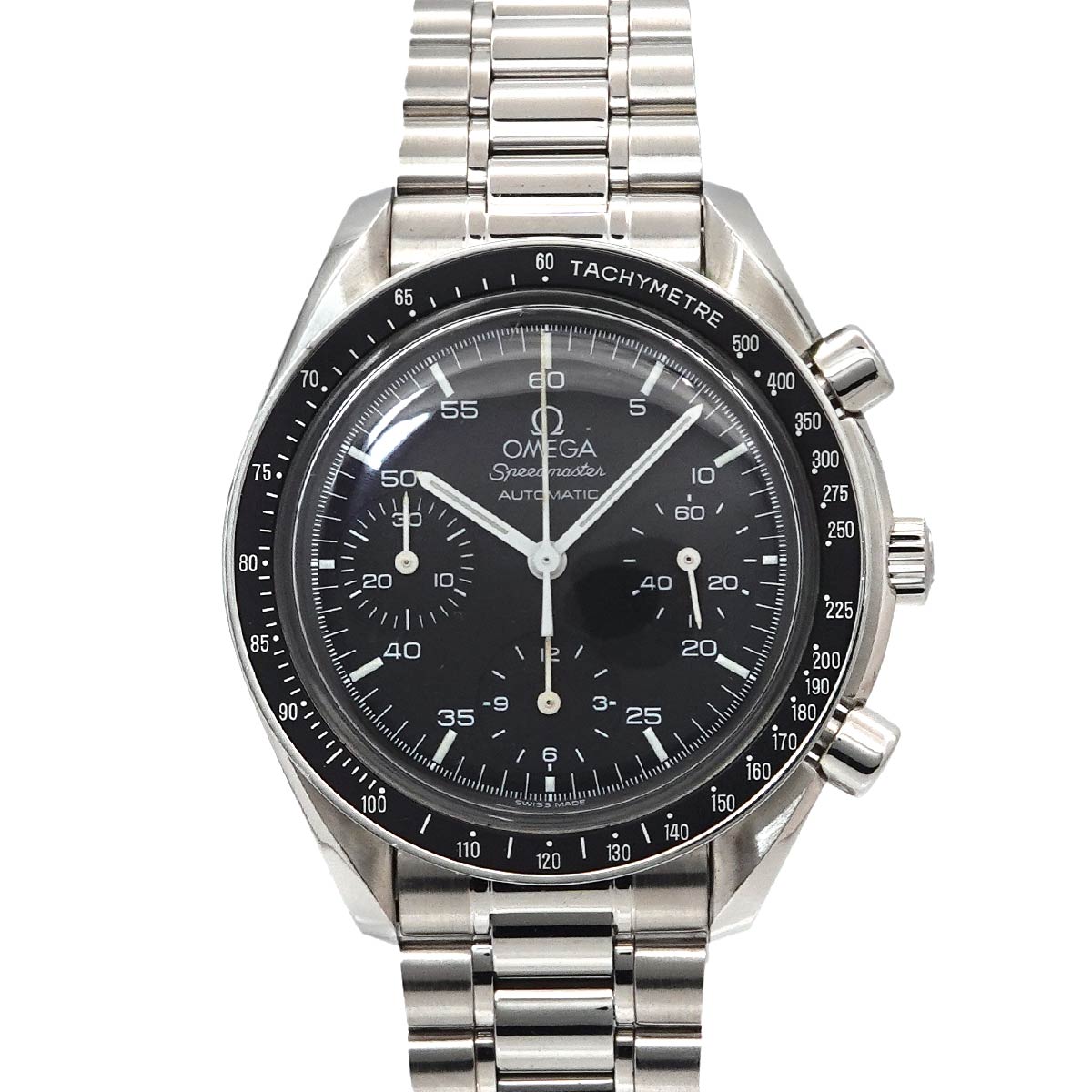 Speedmaster Chronograph 3510 50 Automatic Black Dial Mens Watch