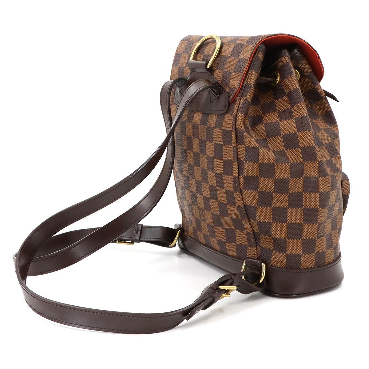 Damier Montsouris MM SPO Backpack Brown N51143 Purse