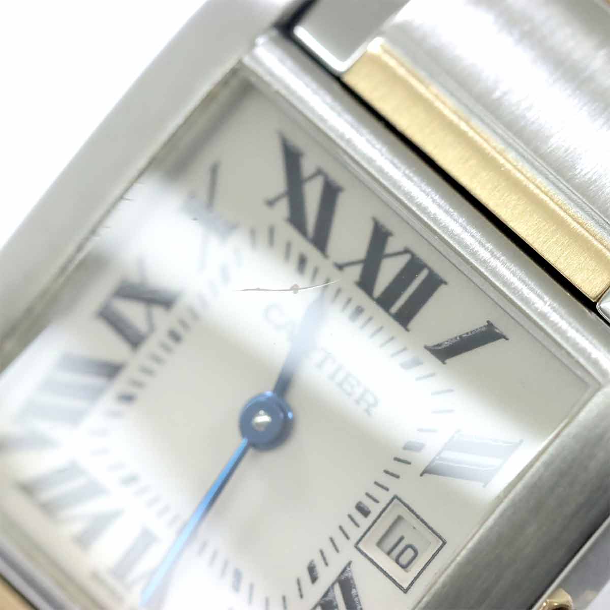 Tank Francaise MM W51012Q4 Quartz 750 YG Cream Dial Boys