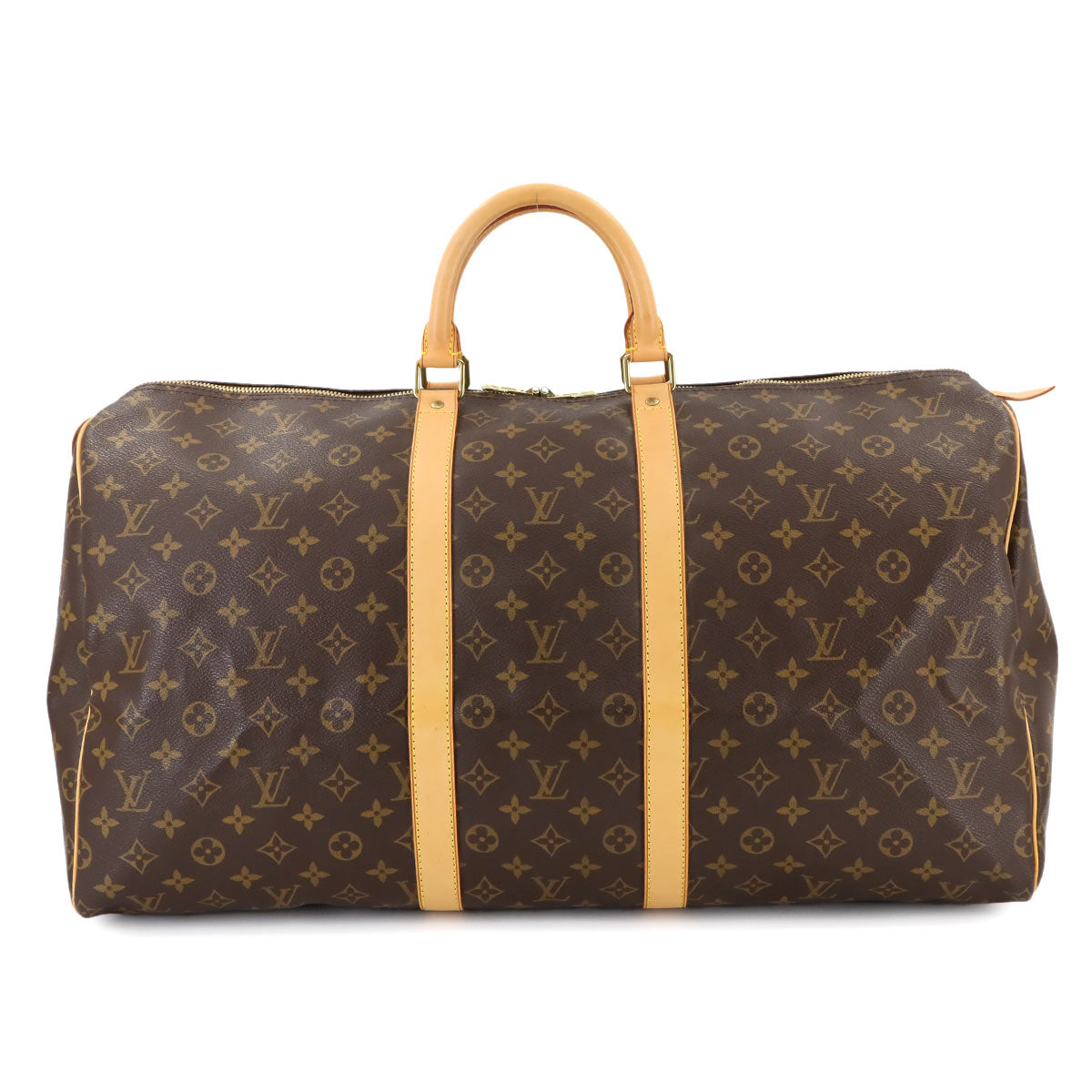 Monogram Keepall 55 Luggage Travel Bag Brown M41424 Purse