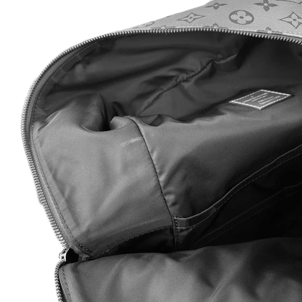 Monogram Reflect Apollo Backpack Silver Black M43845