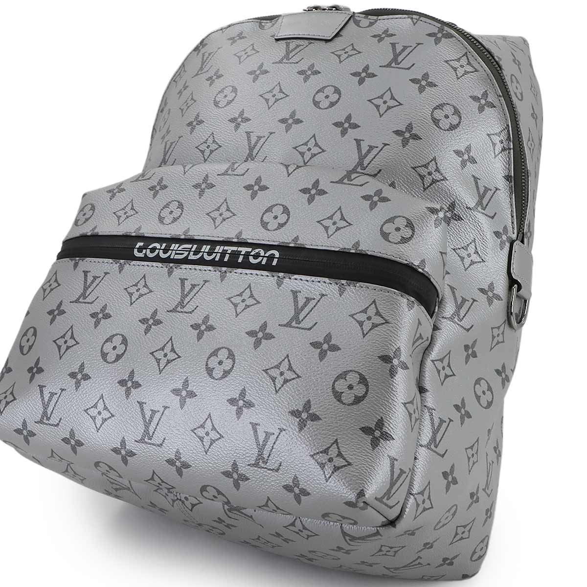 Monogram Reflect Apollo Backpack Silver Black M43845