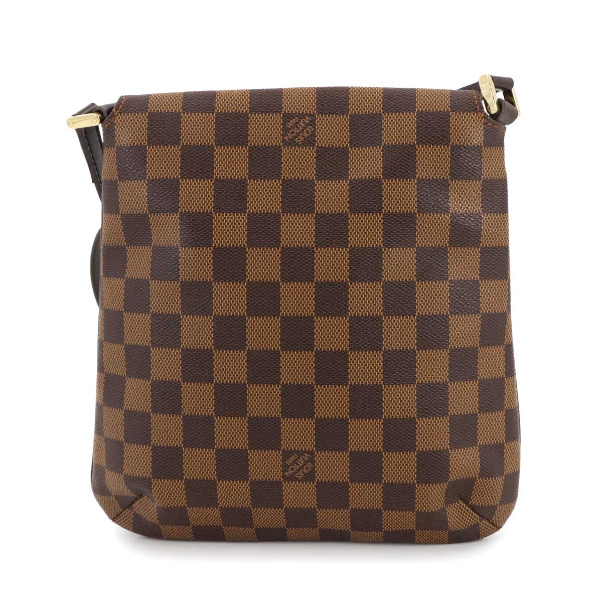 Damier Musette Salsa Long Shoulder Bag Ebene N51300