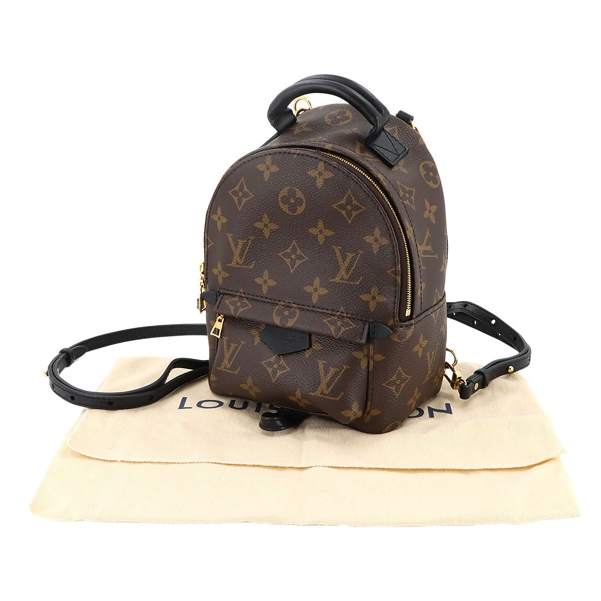 Monogram Palm Springs Backpack Mini M44873 Brown Purse