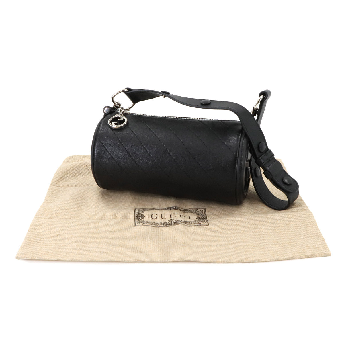 Blondy Mini Shoulder Bag Leather Black 760170 Purse