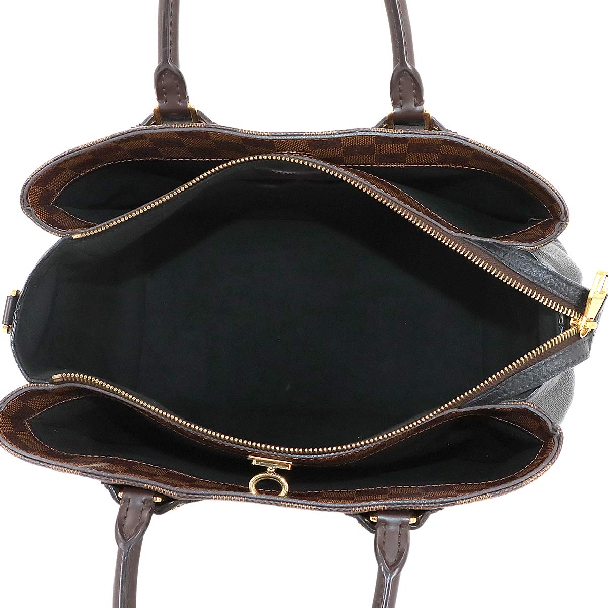 Damier Normandy Hand Shoulder Bag Ebene Noir N41487