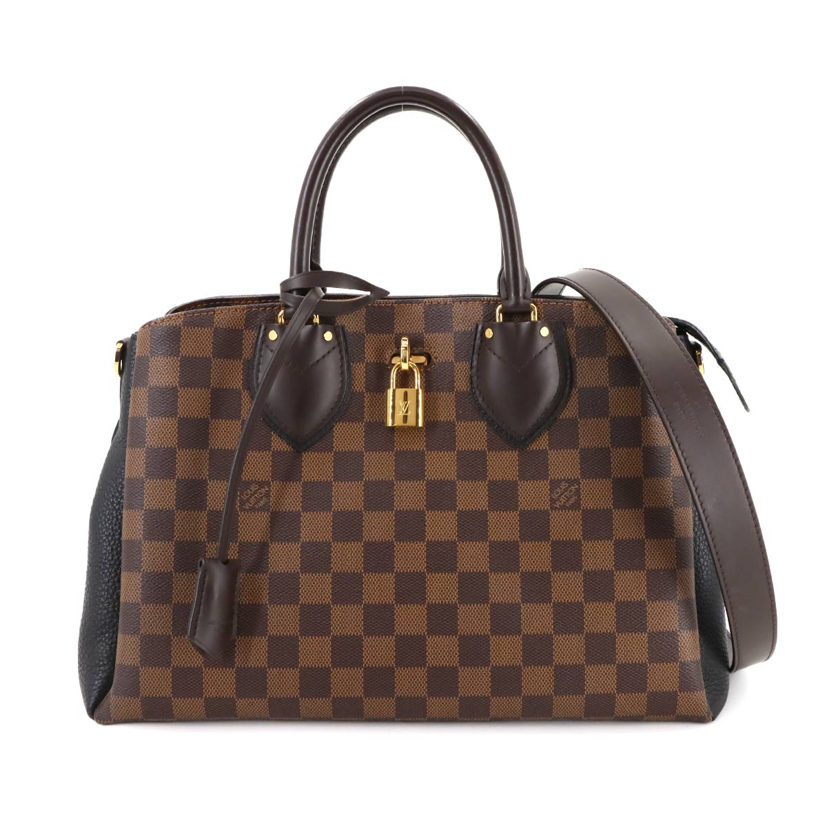 Damier Normandy Hand Shoulder Bag Ebene Noir N41487