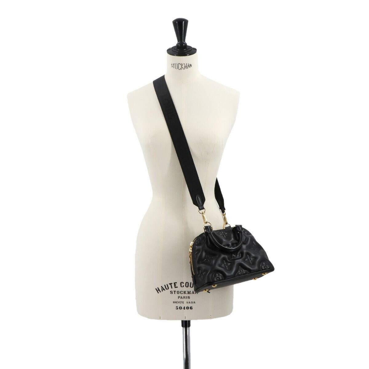 Bubblegram Alma BB 2way Hand Shoulder Bag Noir M59793