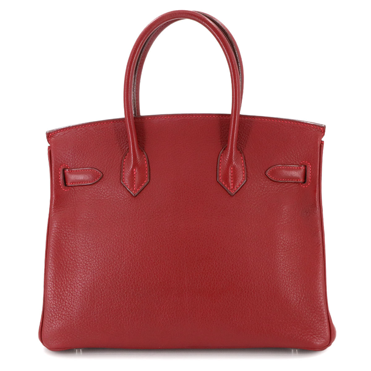 Birkin 30 Togo Rouge H Hand Bag Purse