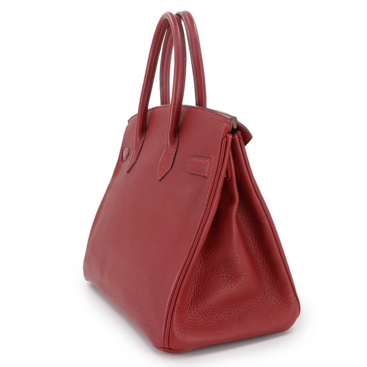 Birkin 30 Togo Rouge H Hand Bag Purse