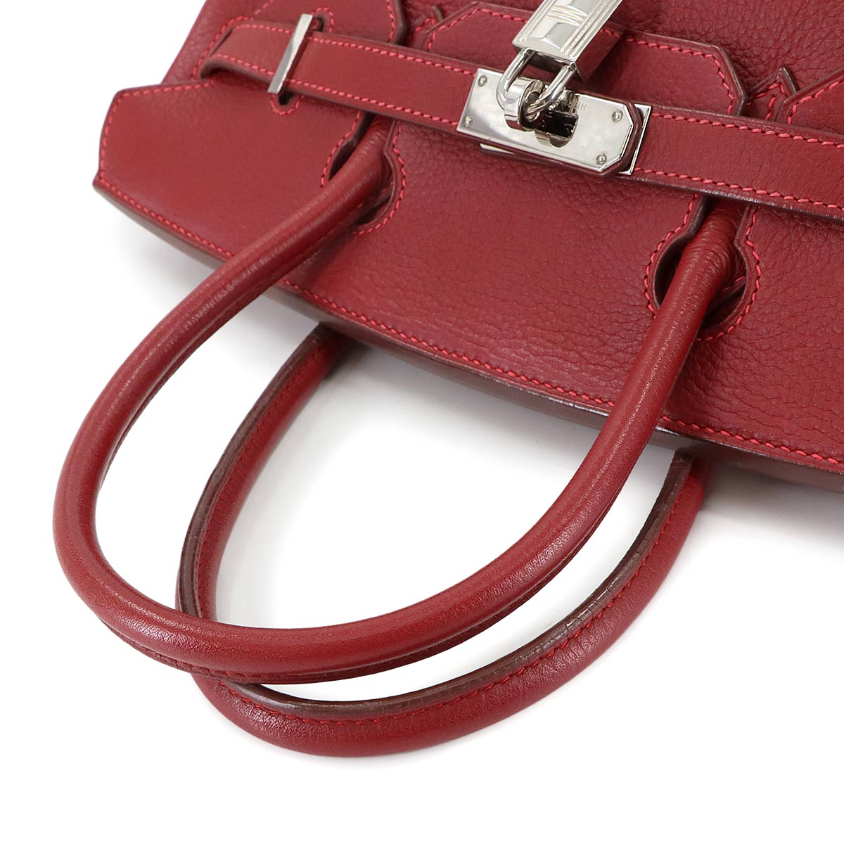 Birkin 30 Togo Rouge H Hand Bag Purse