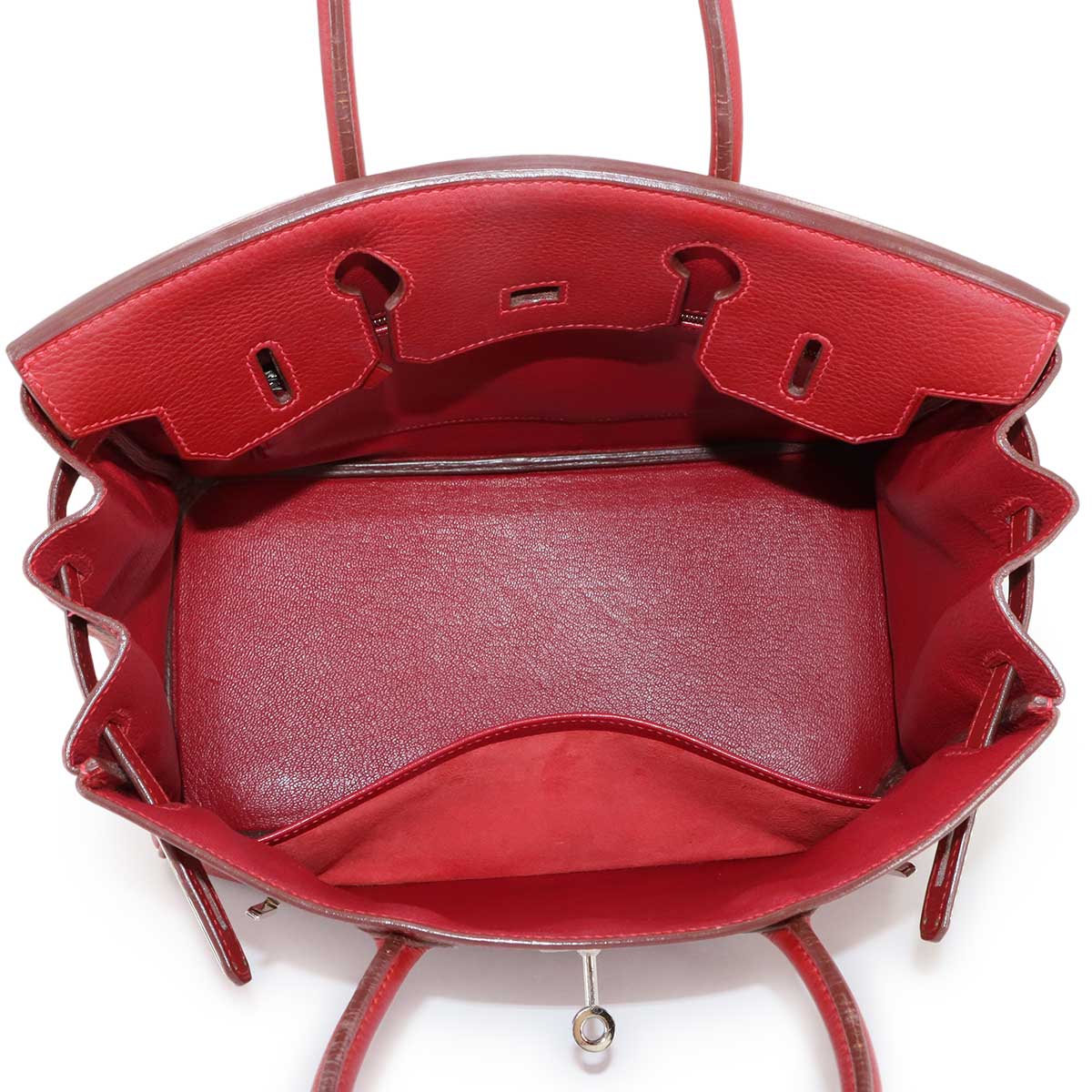 Birkin 30 Togo Rouge H Hand Bag Purse