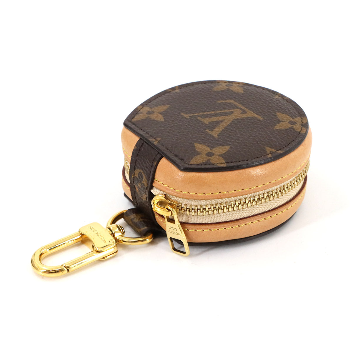 Monogram Etui Earphone AirPods Case Brown GI0495
