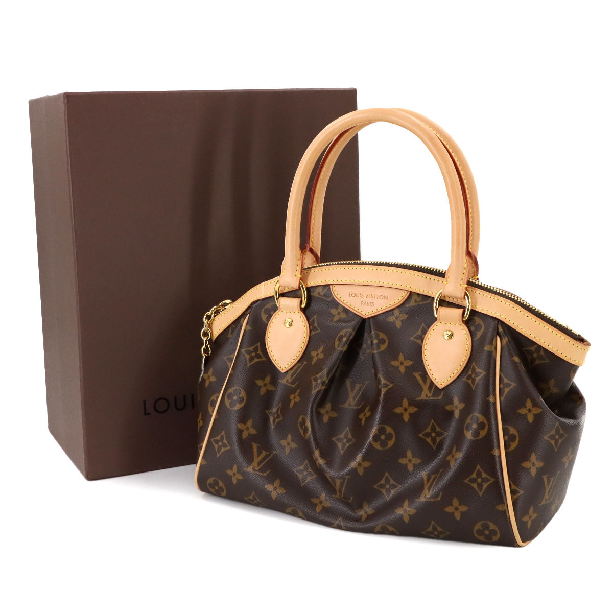 Monogram Tivoli PM Hand Bag Brown M40143 Purse