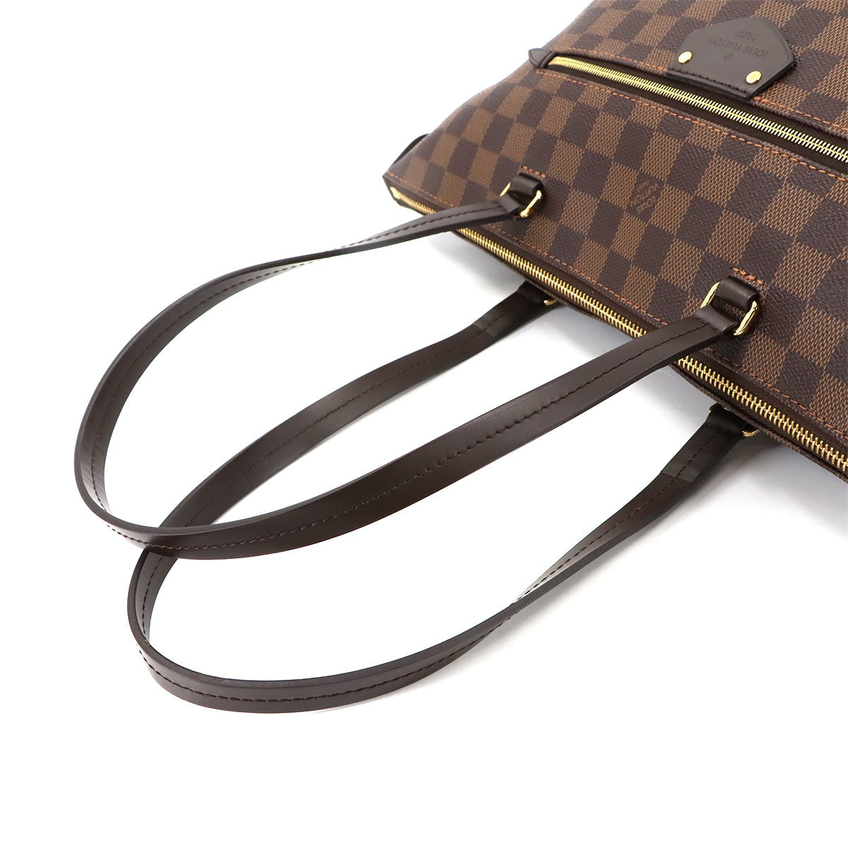Damier Iena PM Tote Bag Ebene Brown N41012 Purse